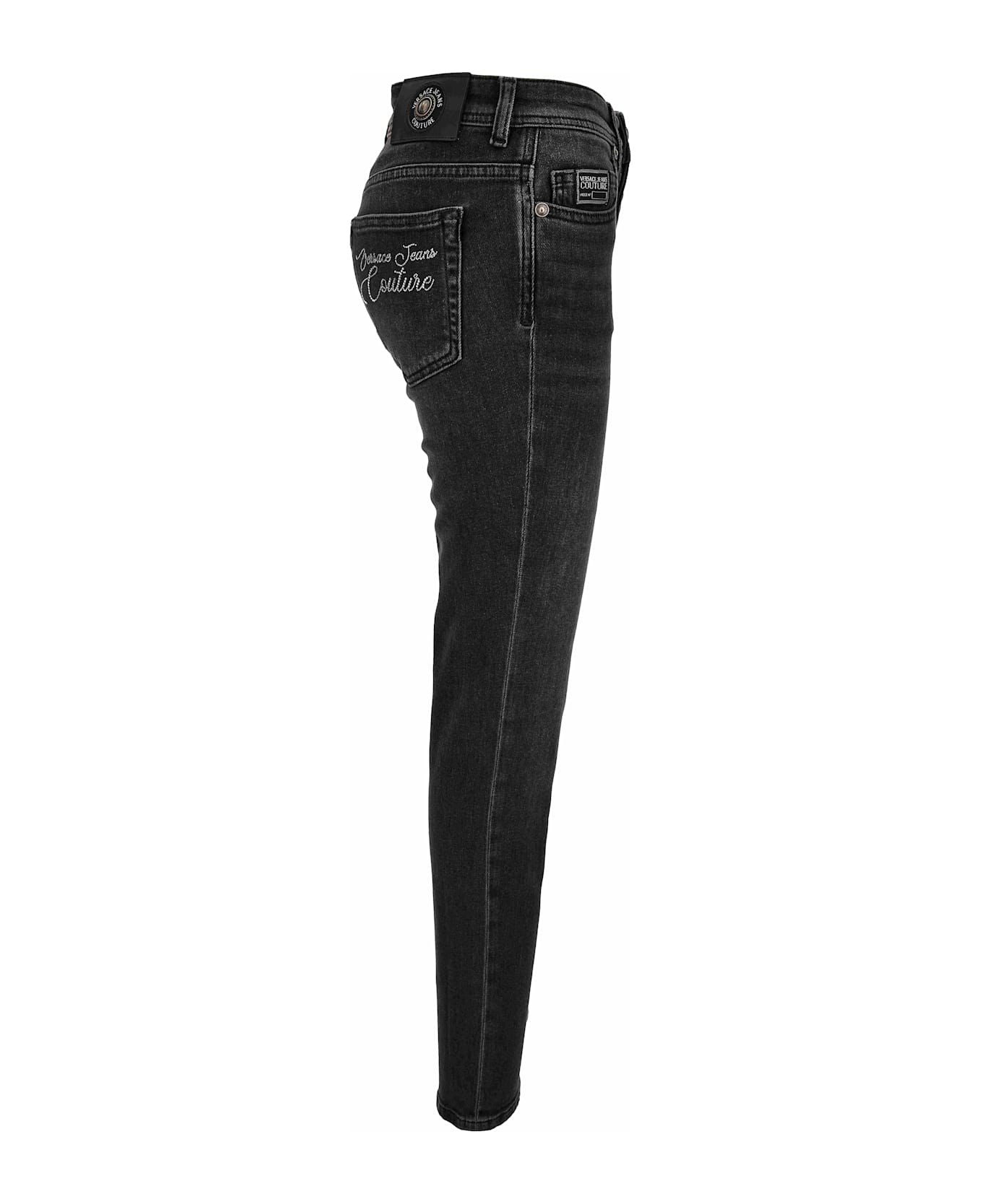 Versace Jeans Couture Five-pocket Jeans - Black