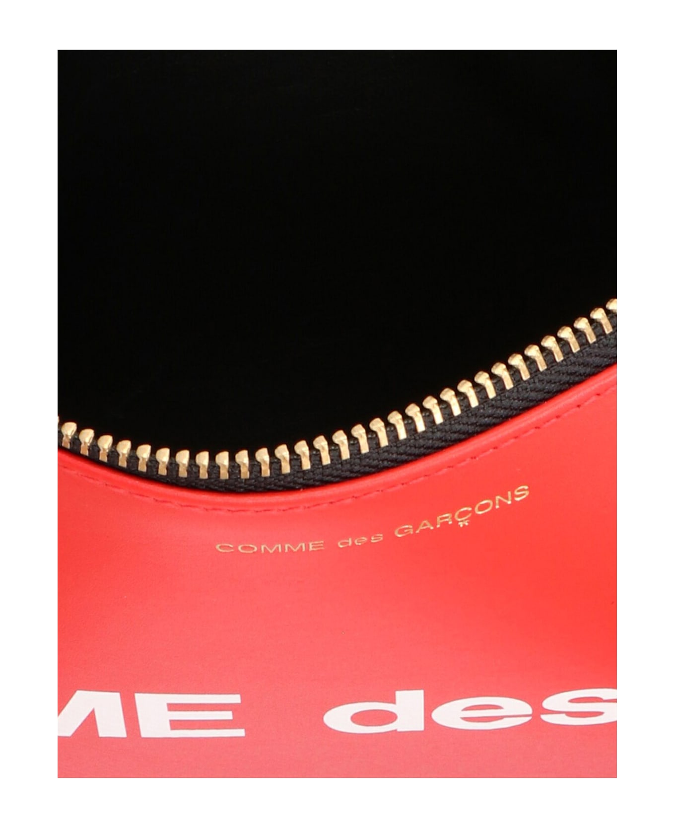 Comme des Garçons Wallet 
huge Logo
 Wallet - Red
