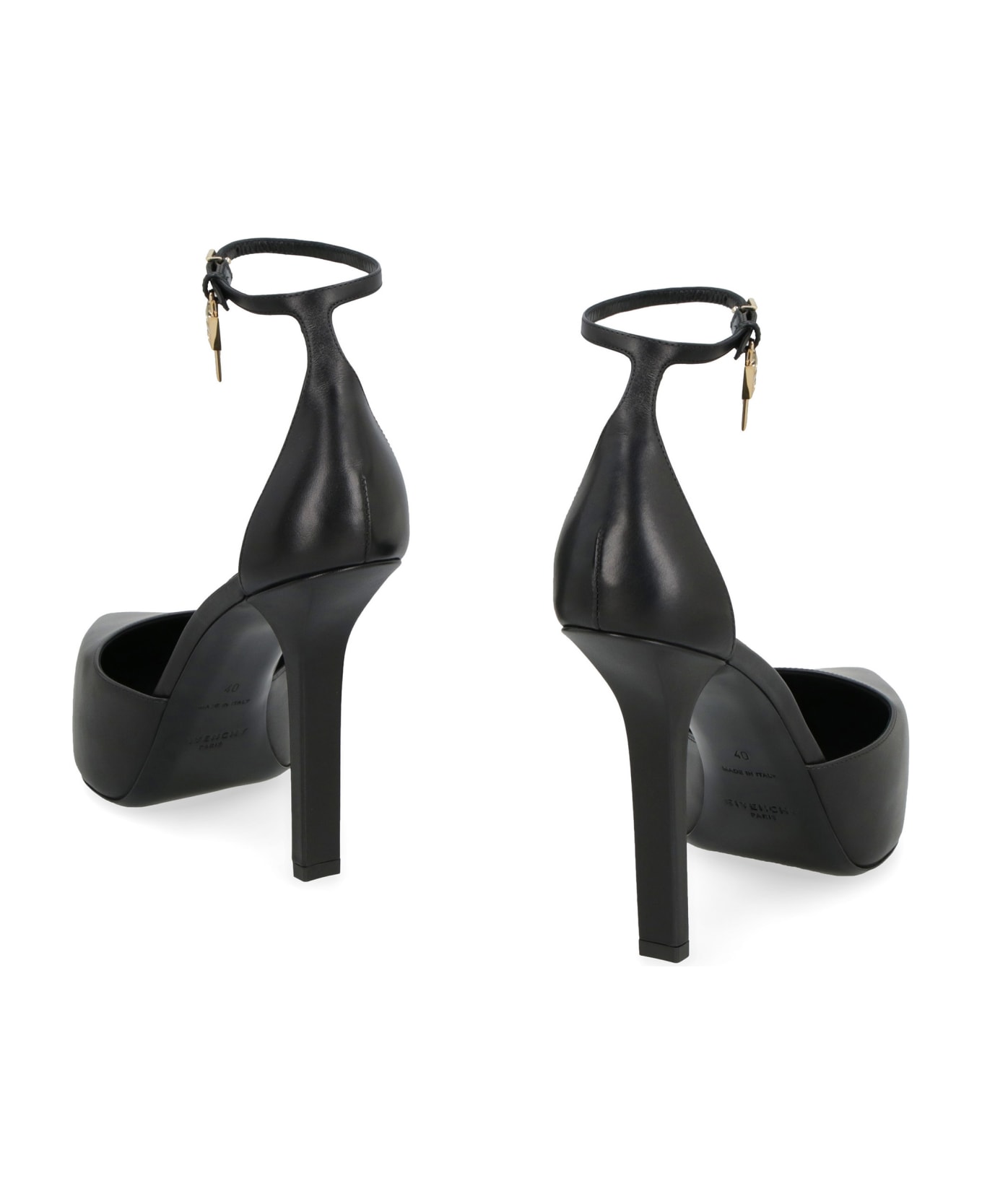 Givenchy G-lock Leather Pumps - Nero
