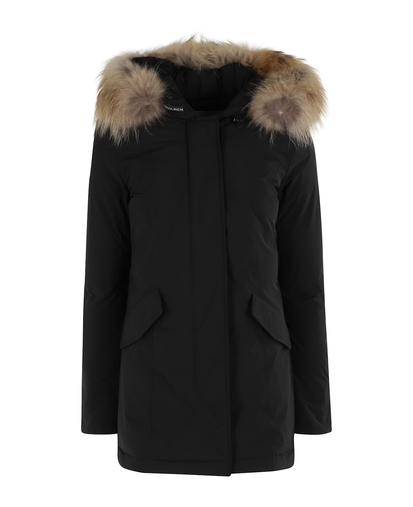 Woolrich Luxury Arctic Raccoon Parka - Black