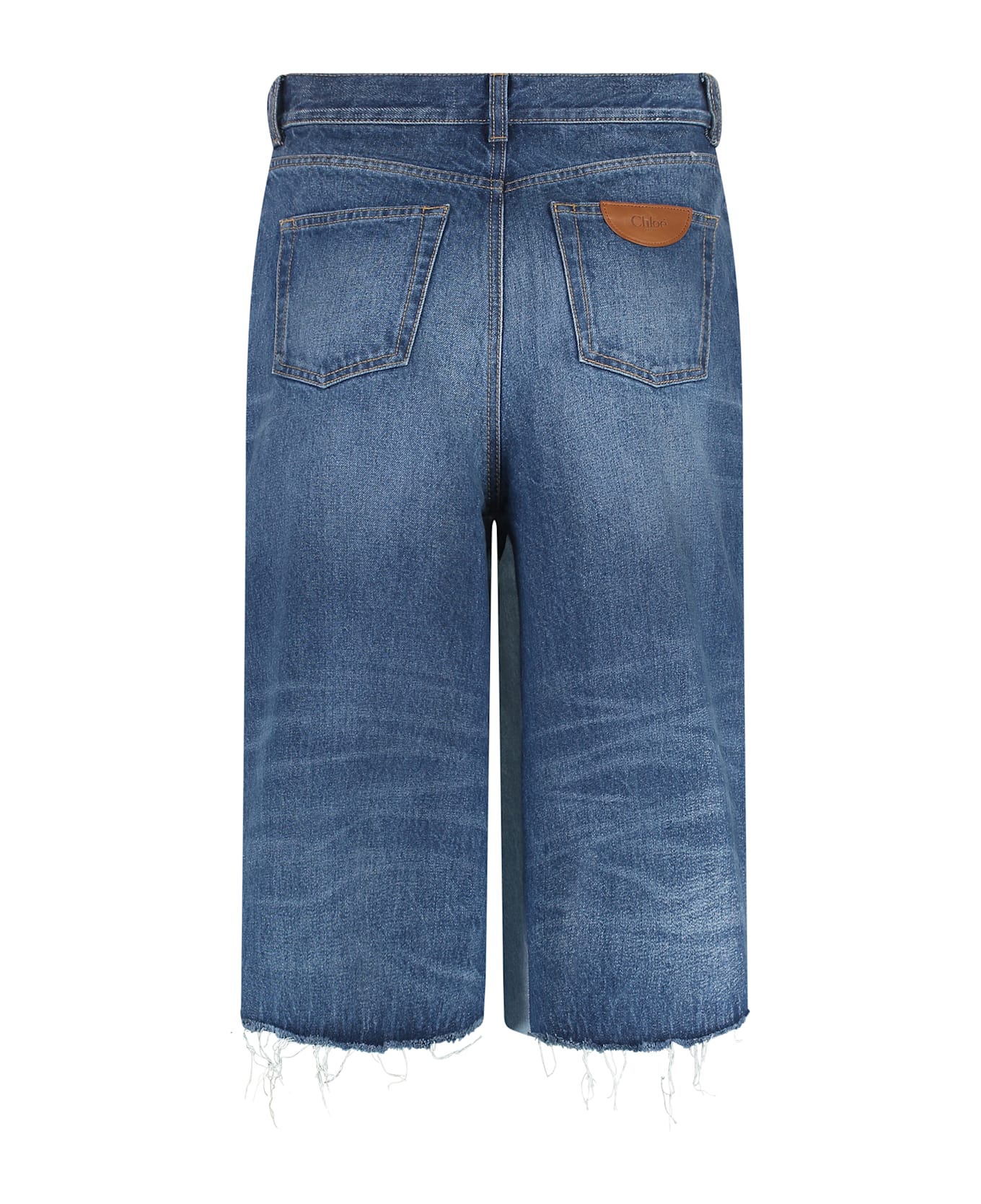 Chloé Denim Bermuda Shorts - Denim