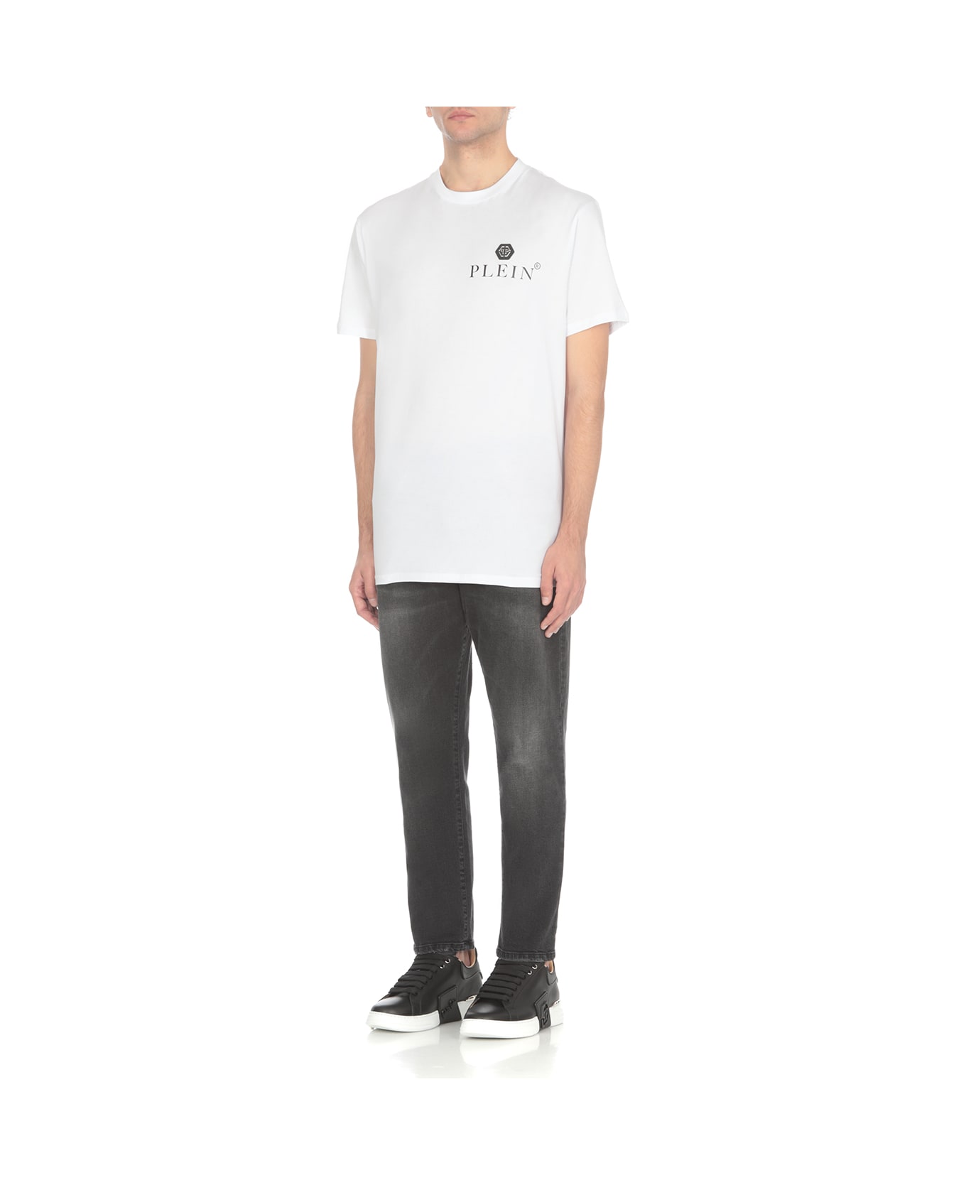 Philipp Plein Ss Hexagon T-shirt - White シャツ