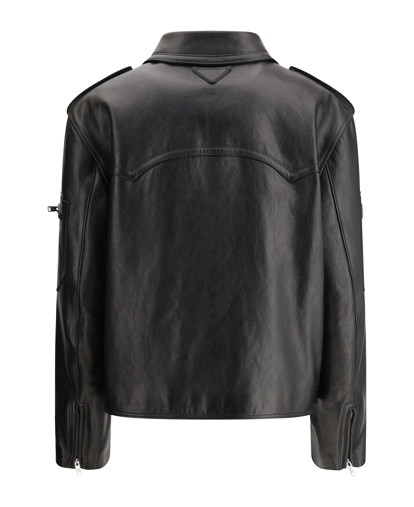 Prada Biker Leather Jacket