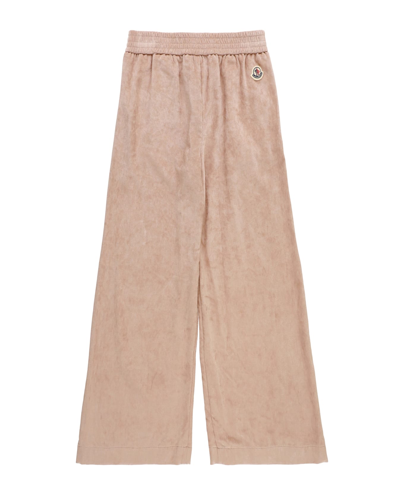 Moncler Pants With Logo - Pink