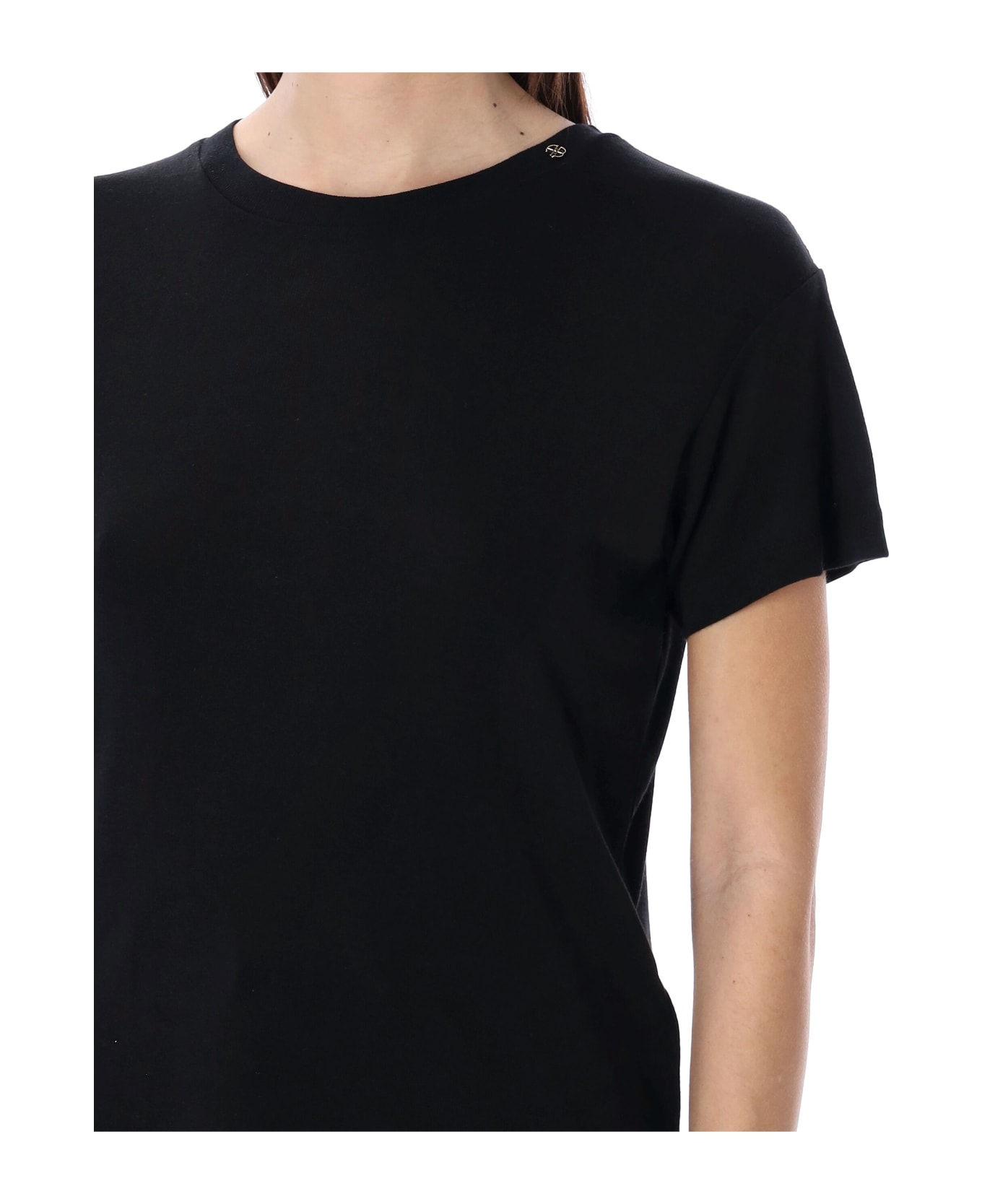 Anine Bing Amani T-shirt - BLACK Tシャツ