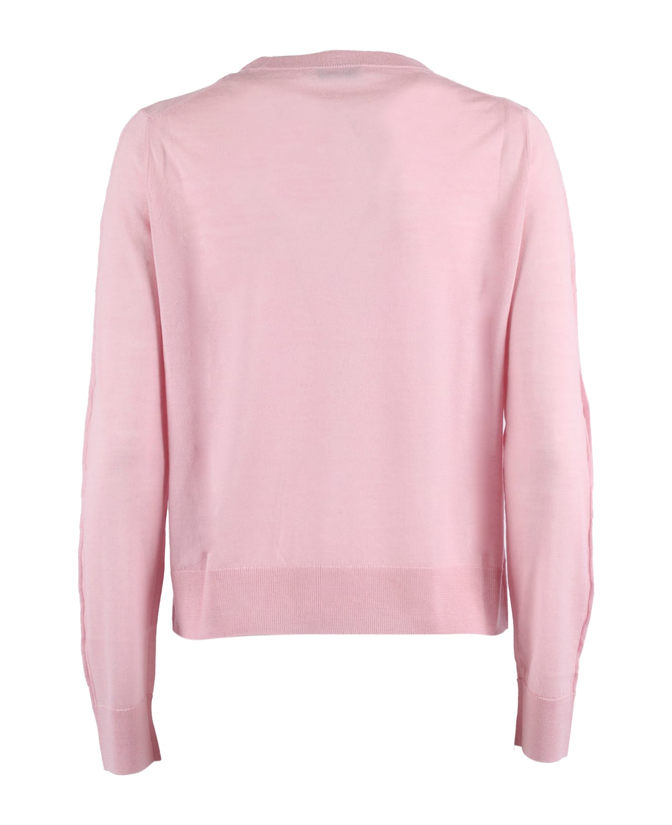 Ballantyne R Neck Pullover - PINK