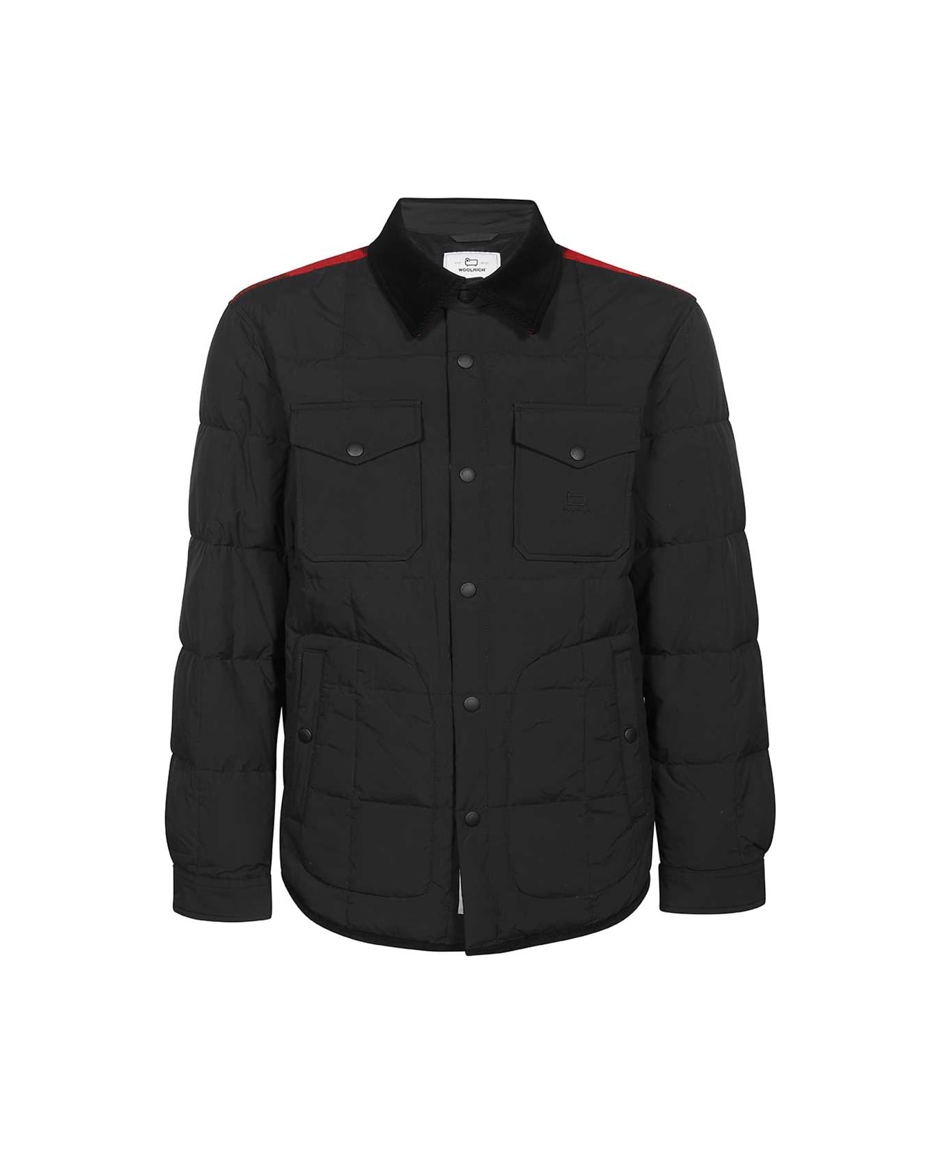 Woolrich Heritage Terrain Padded Jacket - black レインコート
