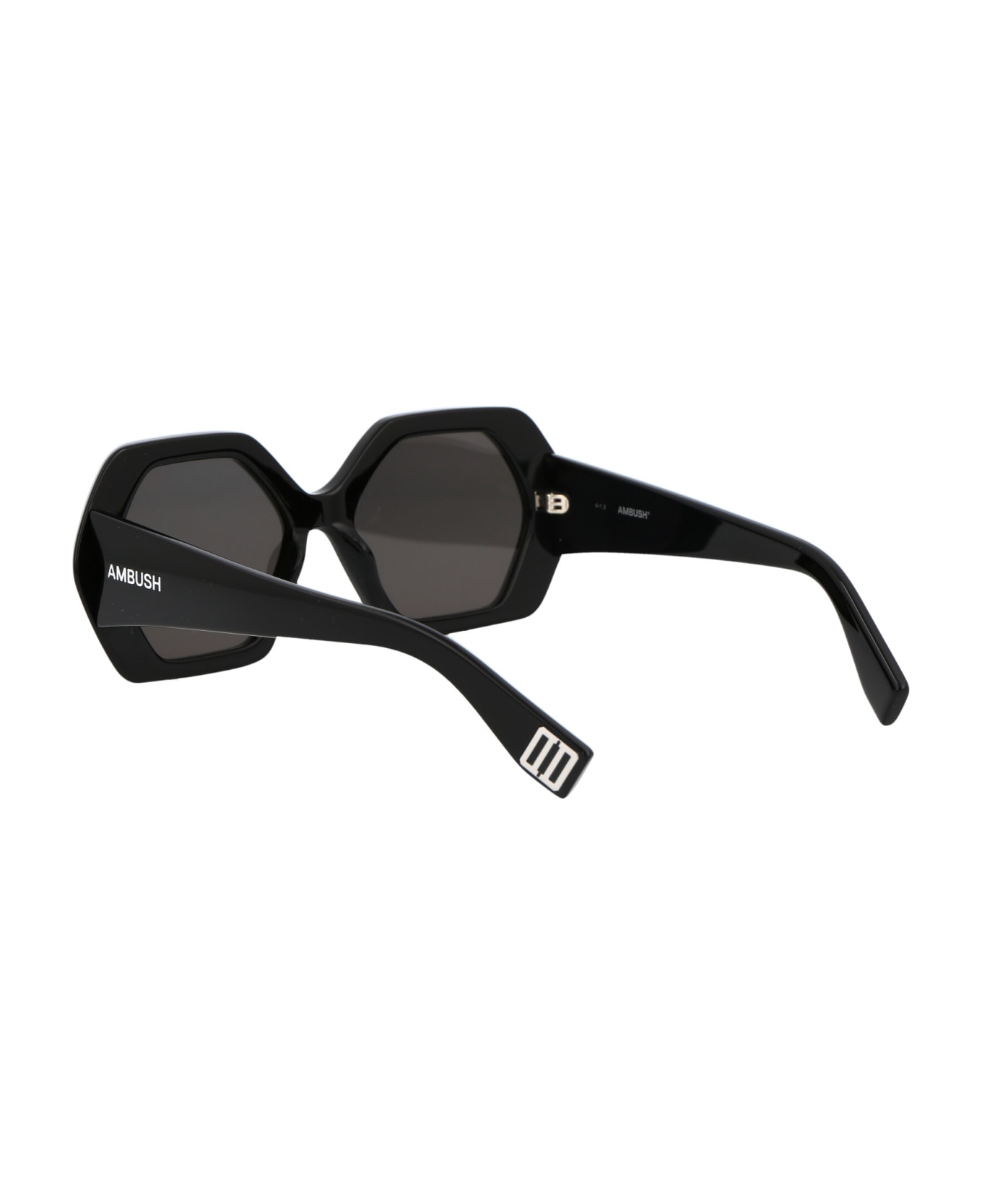 AMBUSH Eirene Sunglasses - 1007 BLACK DARK GREY