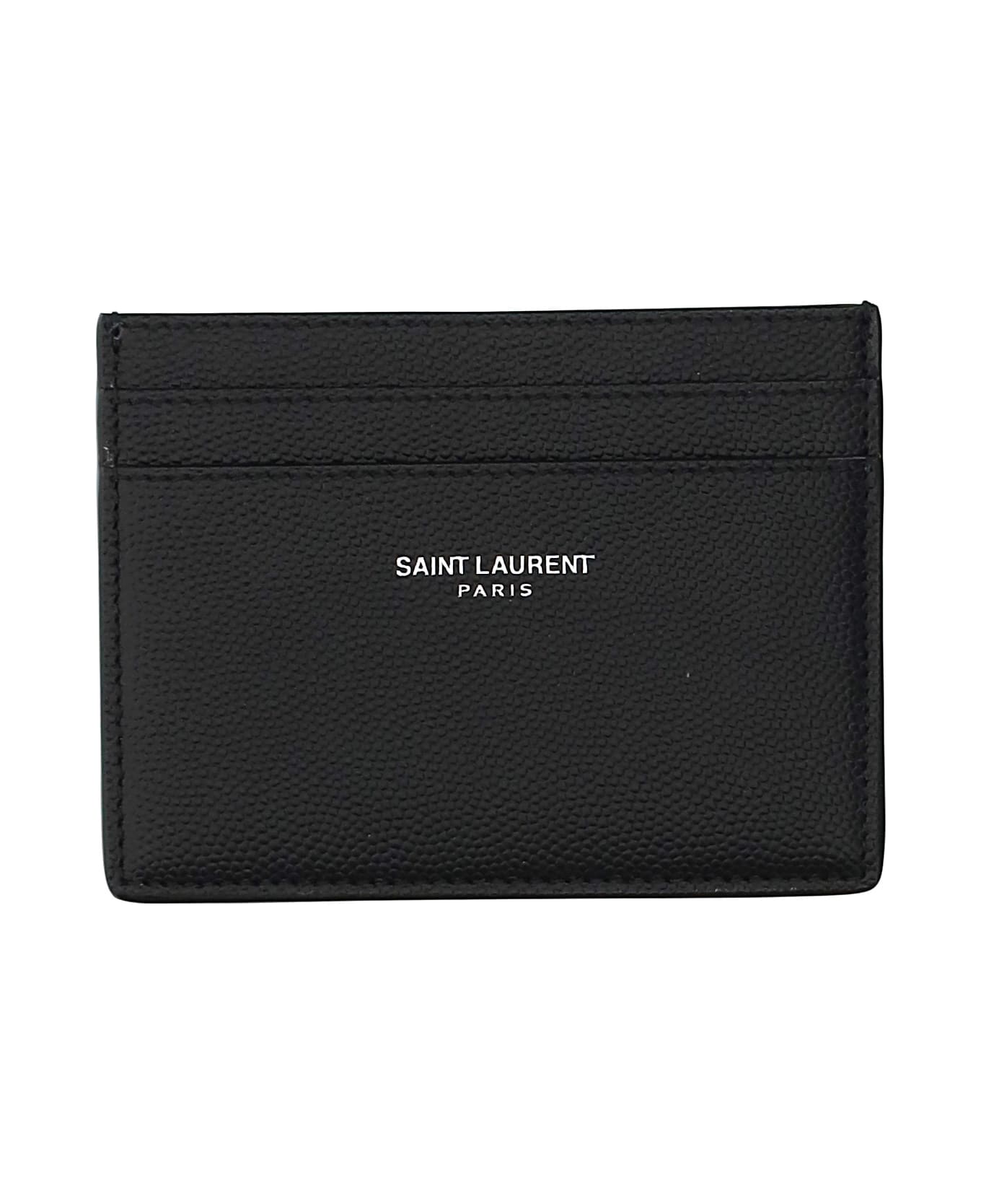 Saint Laurent Credit Card Holder - Nero 財布