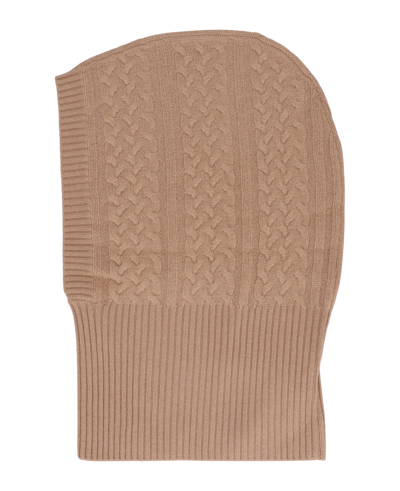 Max Mara Roman Balaclava In Cashmere - Camel