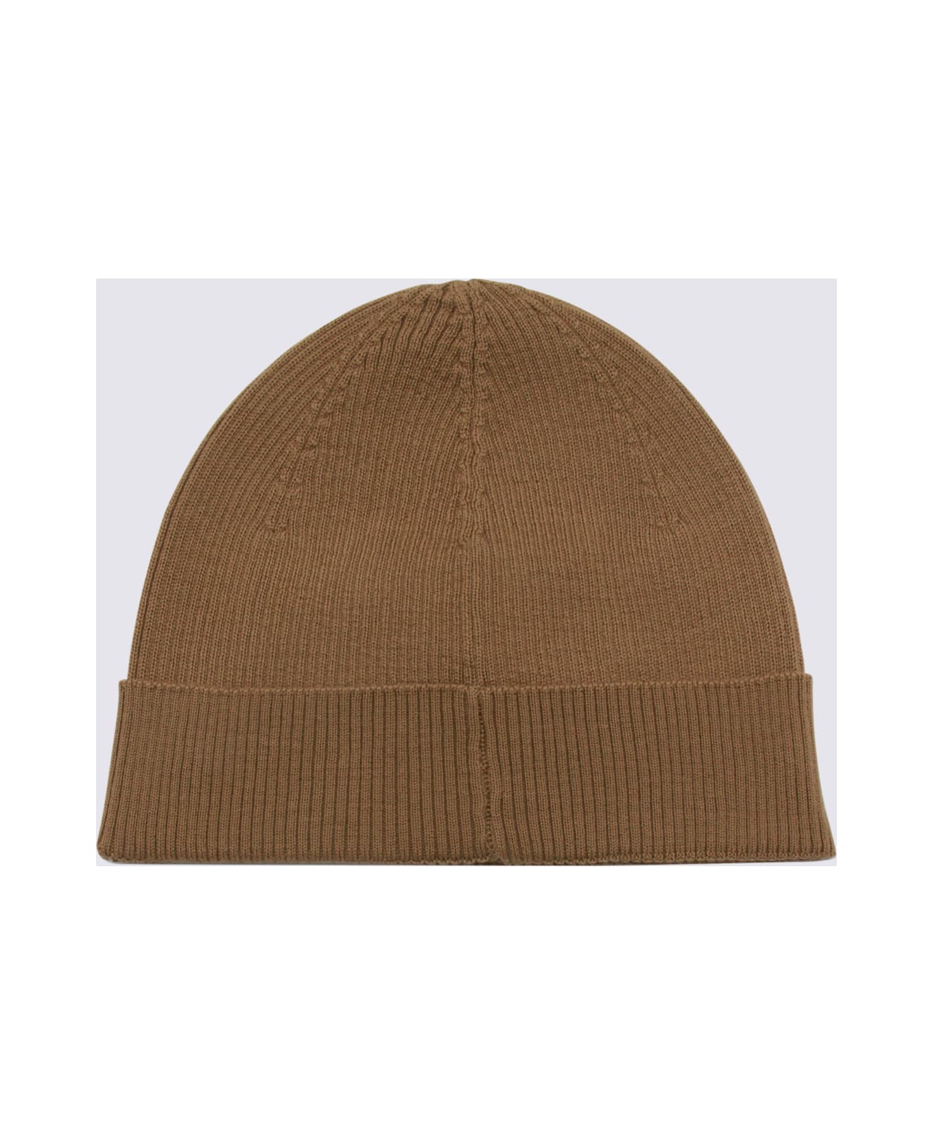 Saint Laurent Brown Wool Hat - Beige