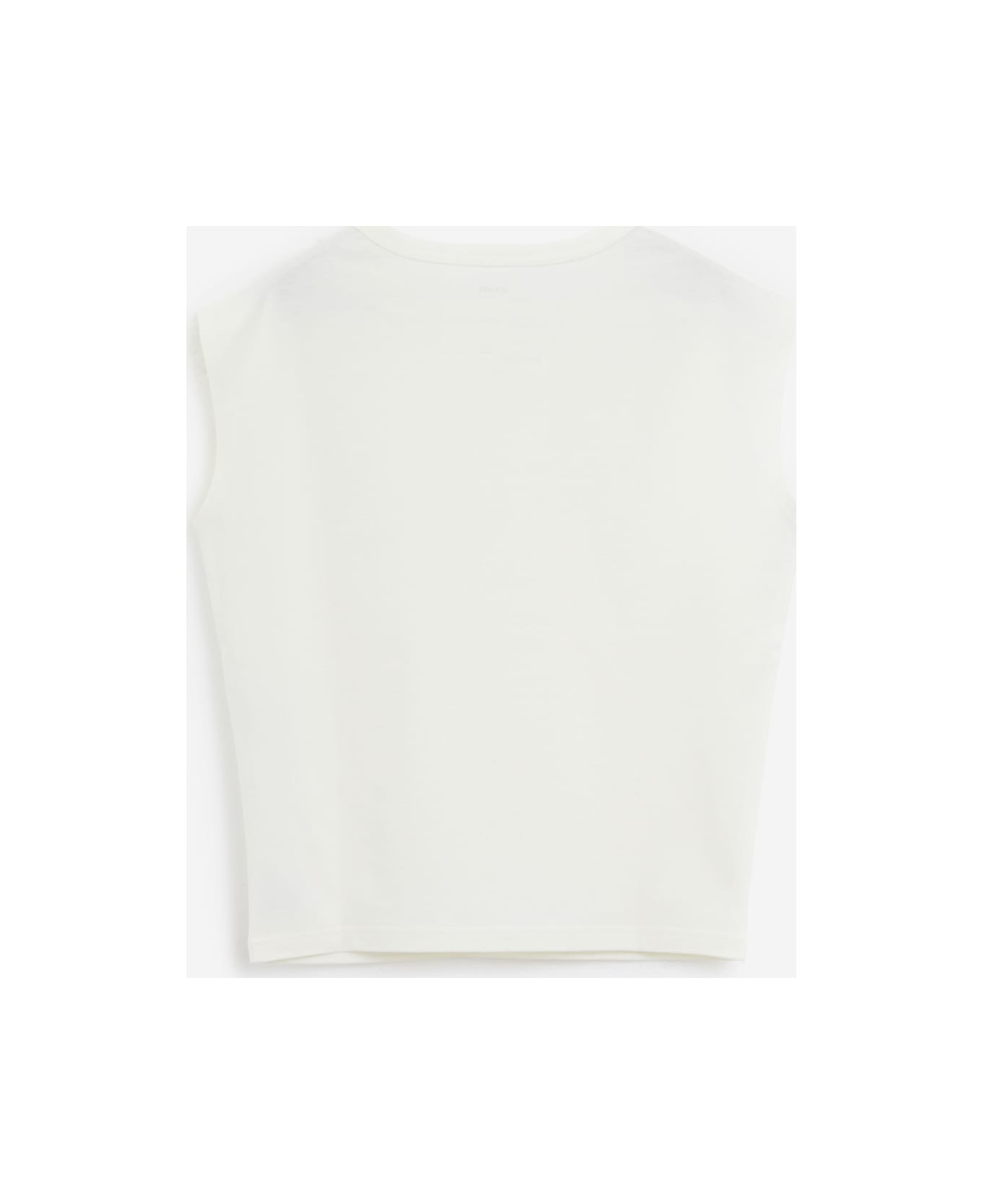 Lemaire Cap Sleeve T-shirt - Chalk