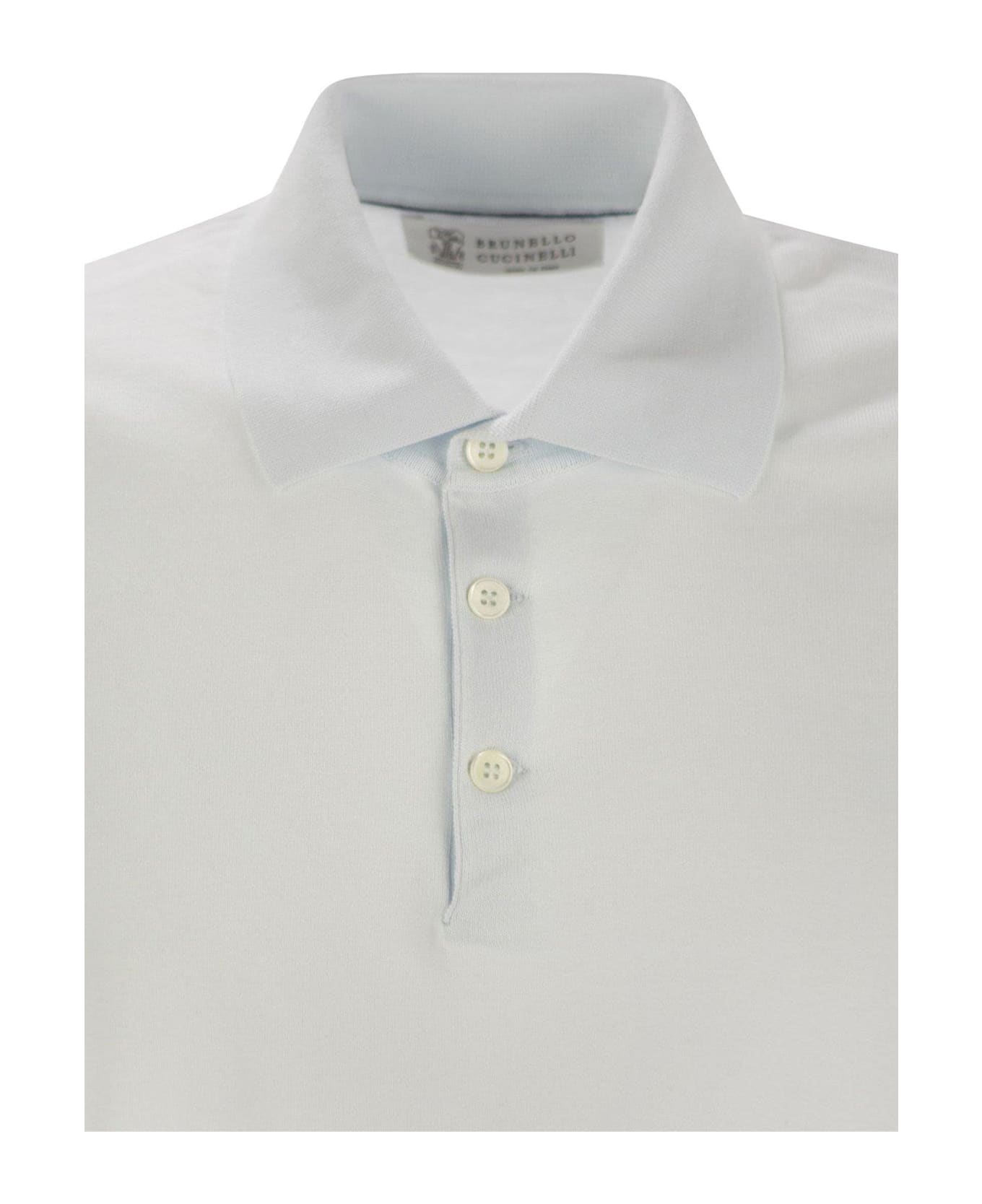 Short Sleeved Buttoned Polo Shirt