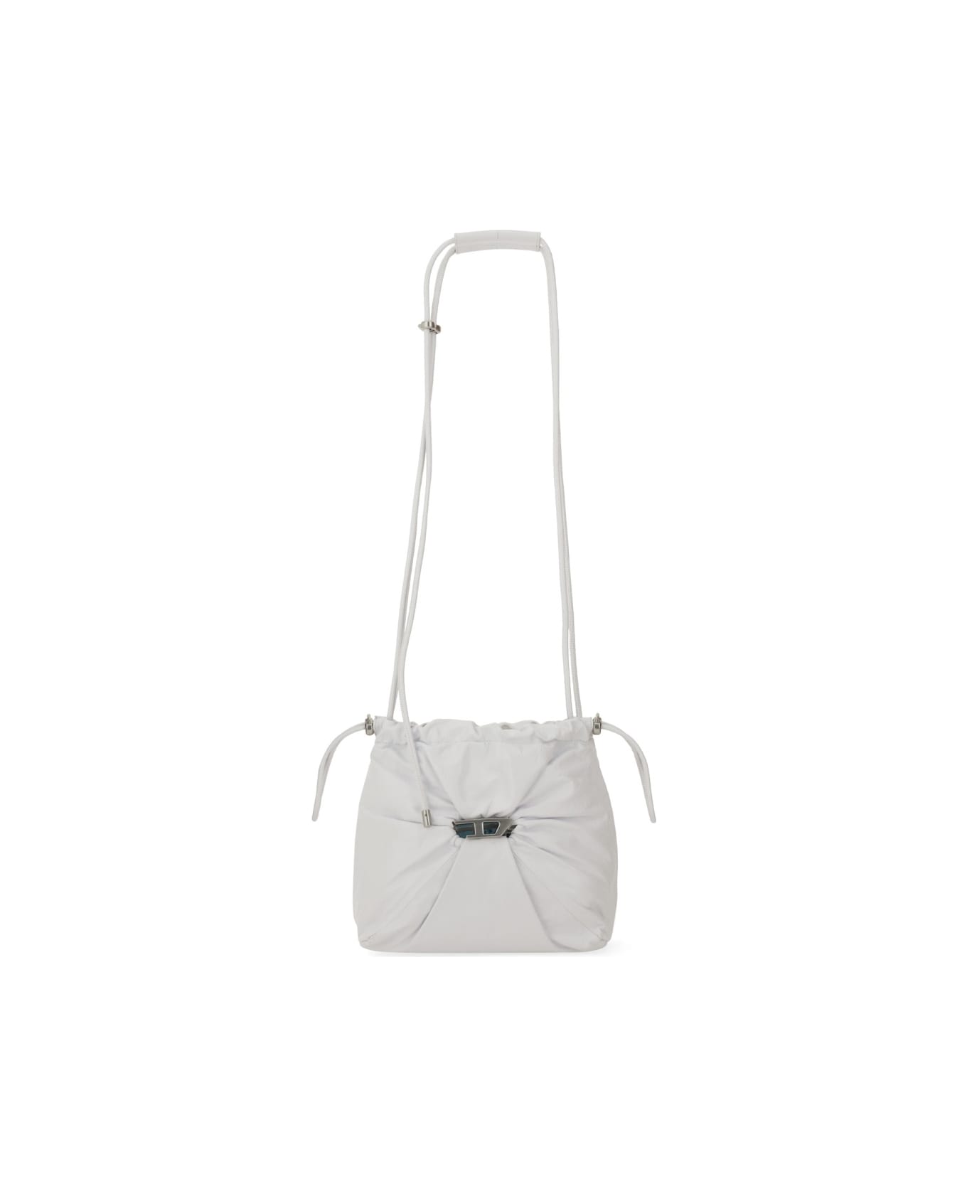 Diesel Bucket Bag "scrunch-d" - WHITE
