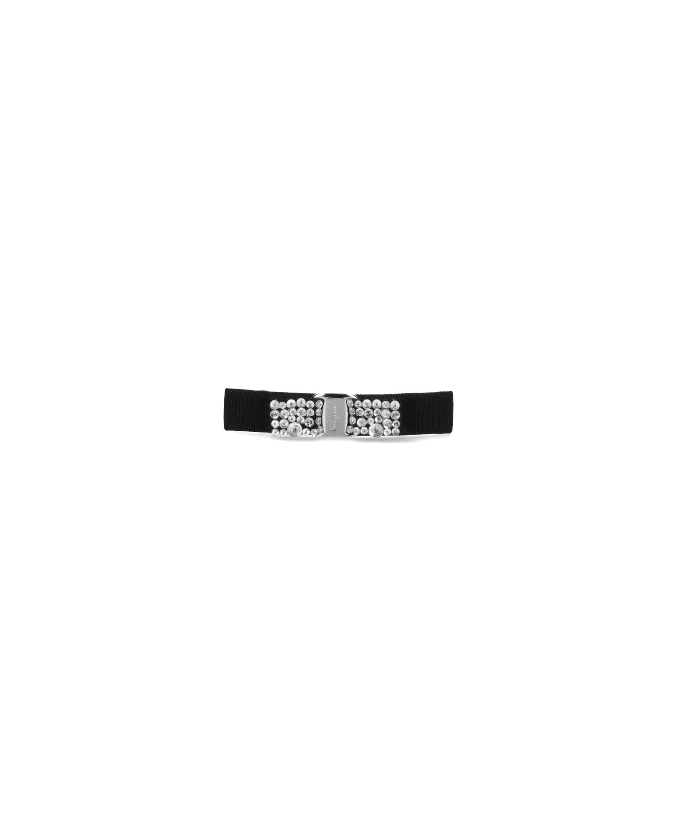 Ferragamo "vara" Hair Clip - Black  