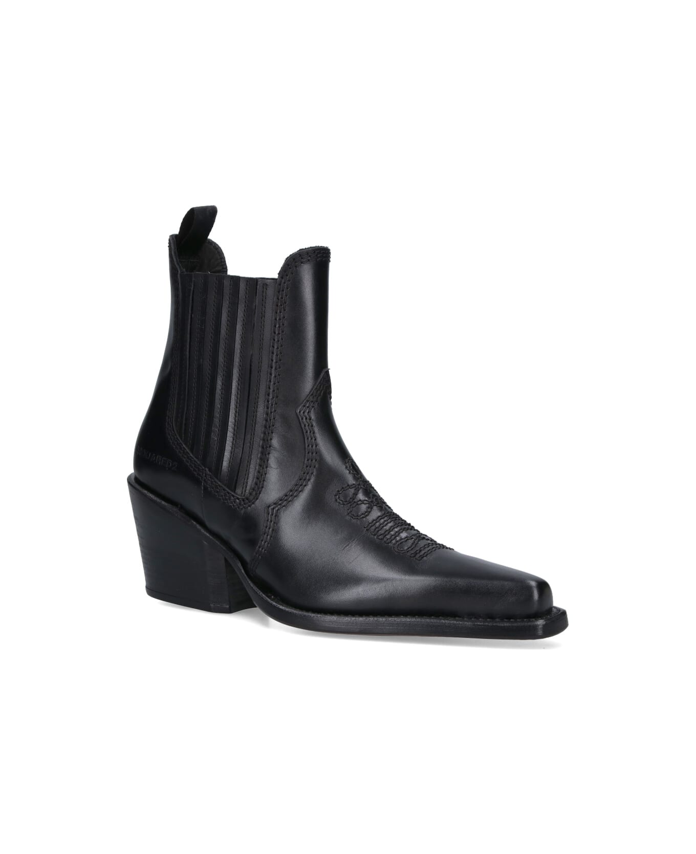 Dsquared2 "city" Ankle Boots - Black  