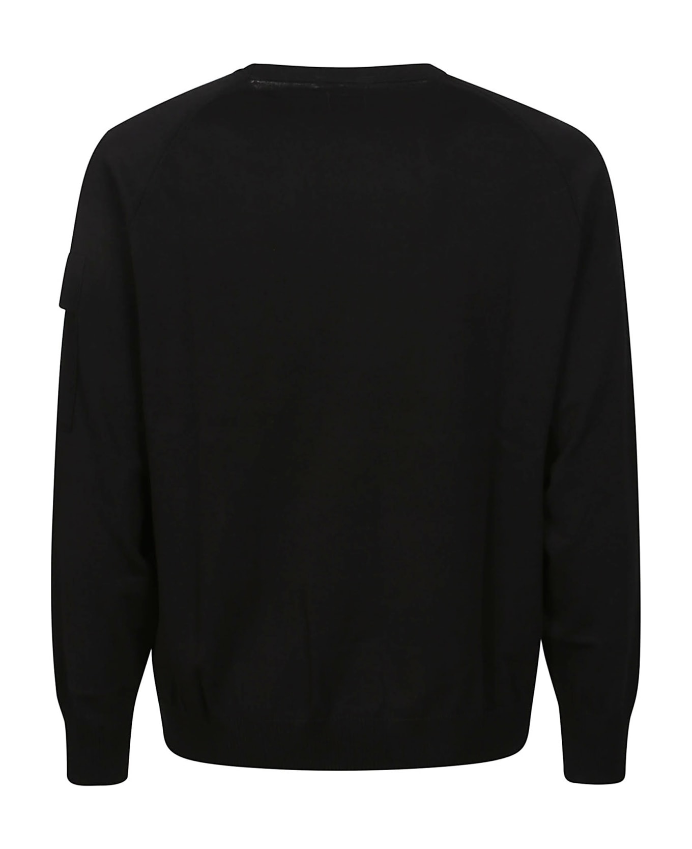 C.P. Company Metropolis Stretch Pocket Sweater - Black