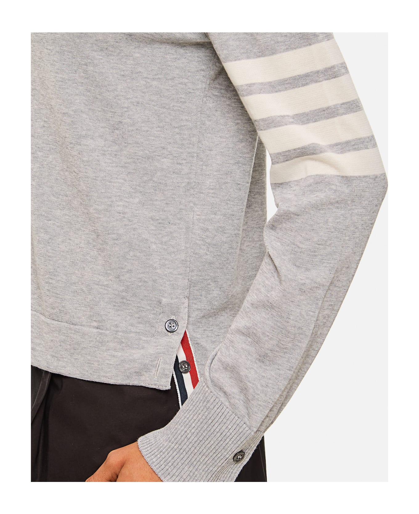 Thom Browne Jersey Shirt - Grey