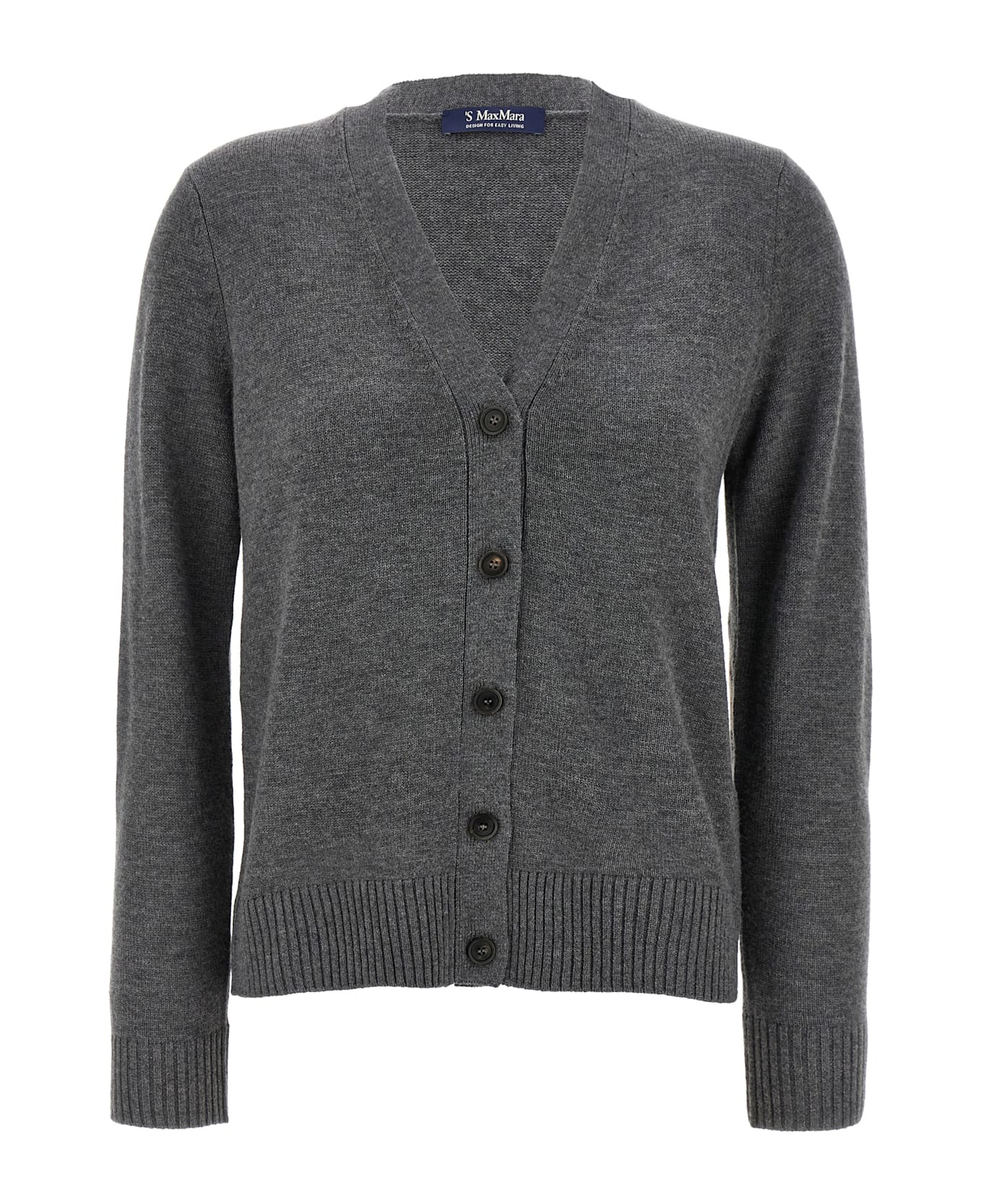 
S Max Mara 
apollo
 Cardigan - Grey Melange