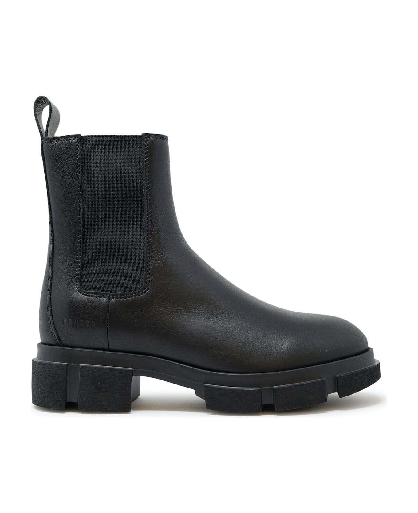 Copenhagen Leather Black Chelsea Boots - BLACK