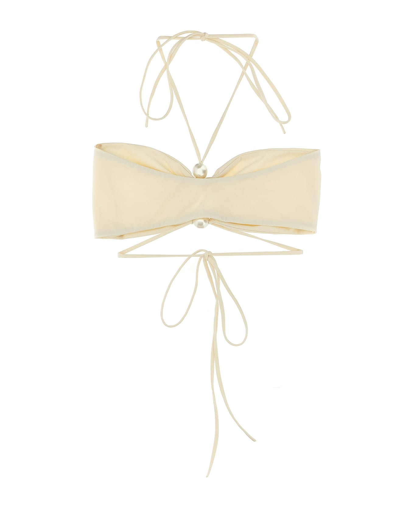 Magda Butrym 
swim Bra 03
 Bikini Top - Cream