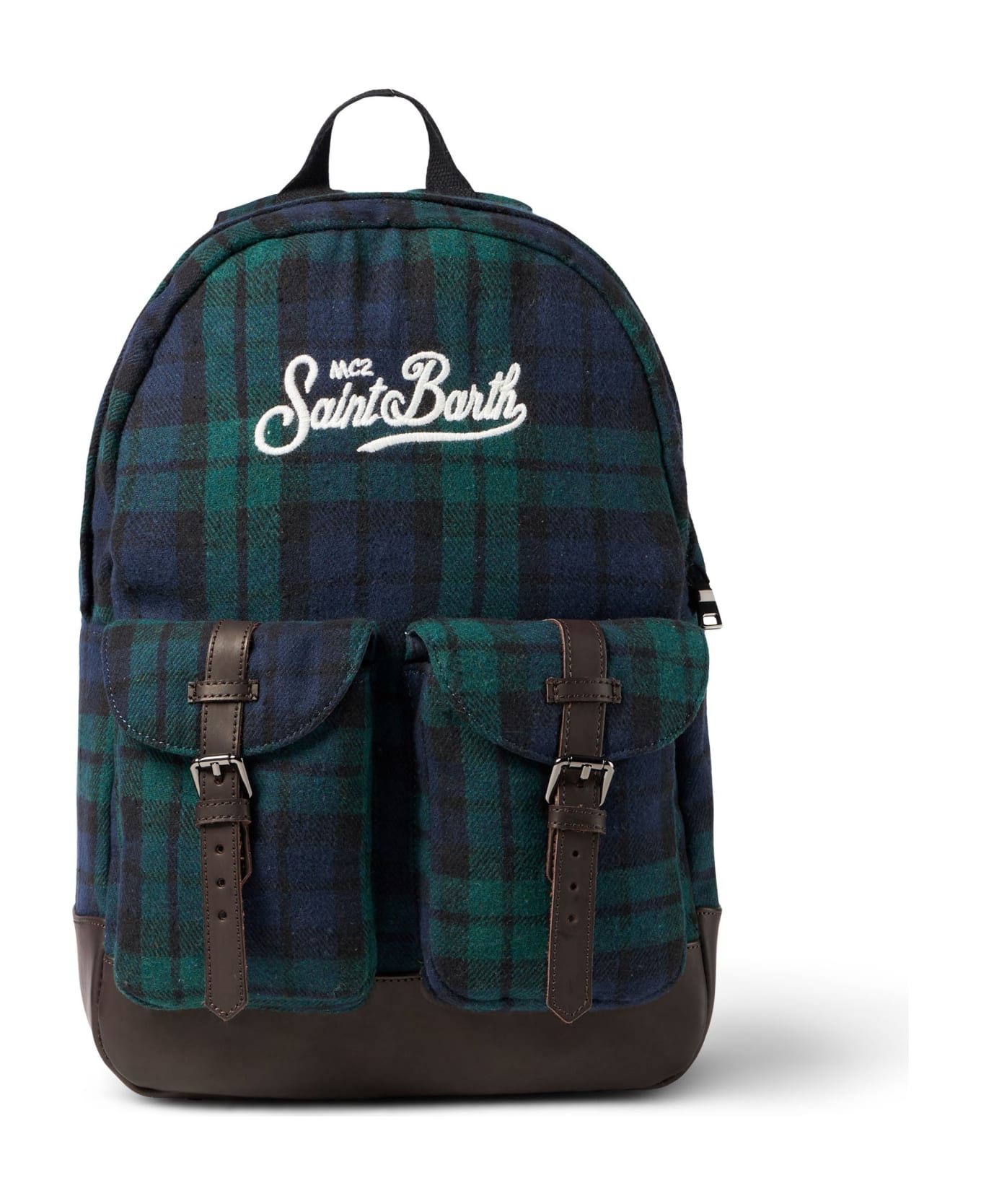 MC2 Saint Barth Backpack With Tartan Print バックパック