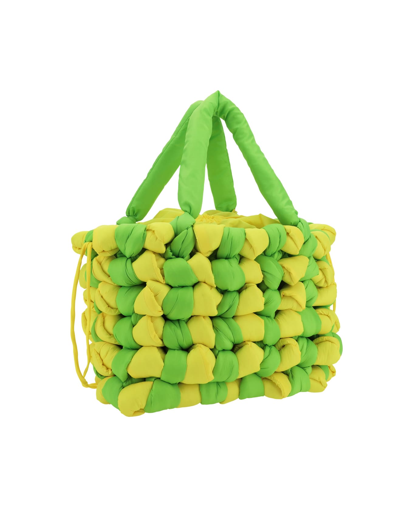 J.W. Anderson Knotted Tote Bag - Lime Green/yellow