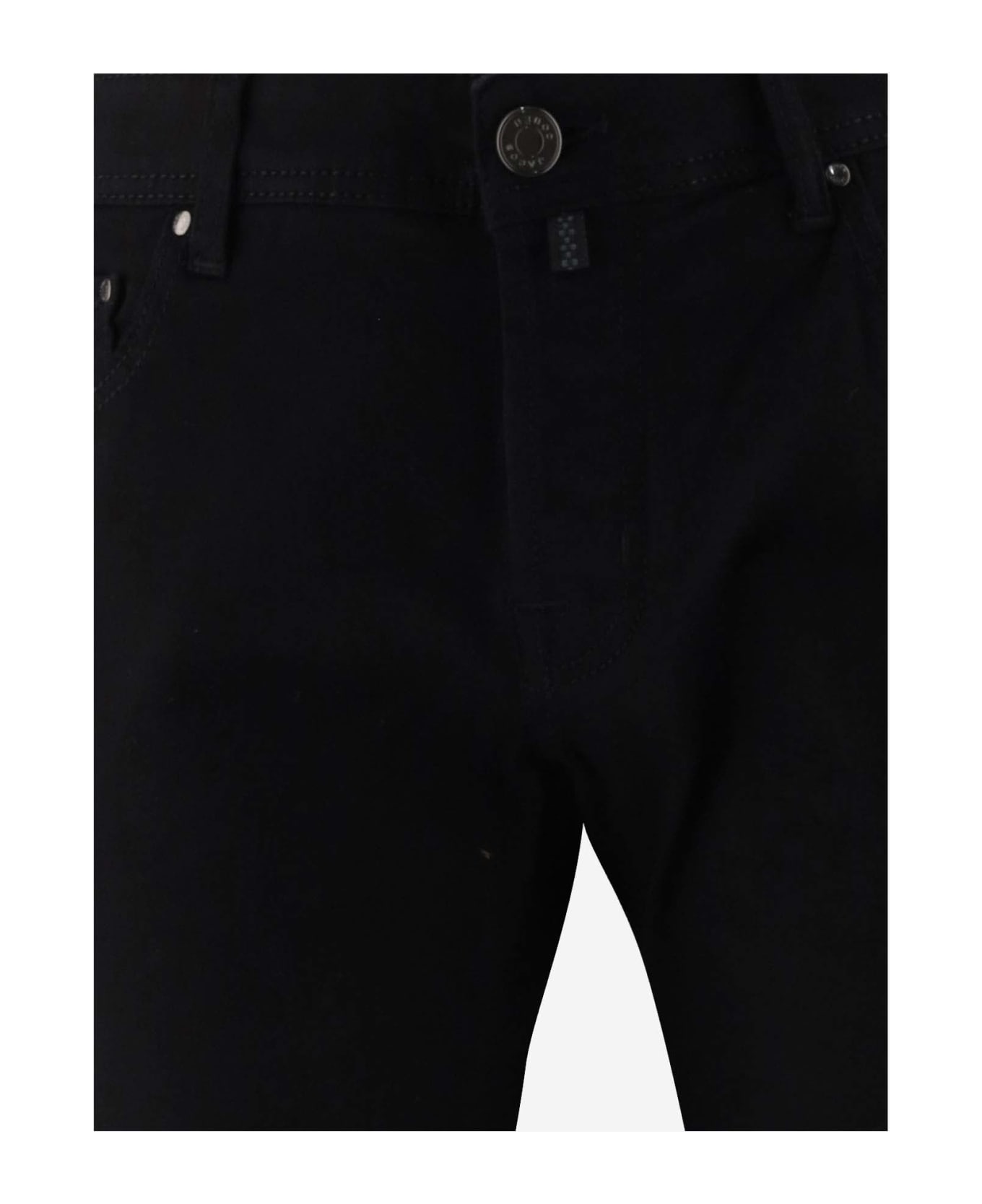 Jacob Cohen Cotton Blend Denim Jeans - Black