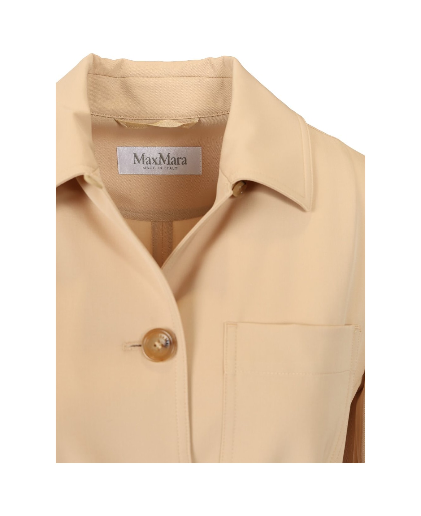 Max Mara Short Safari Jacket - BEIGE
