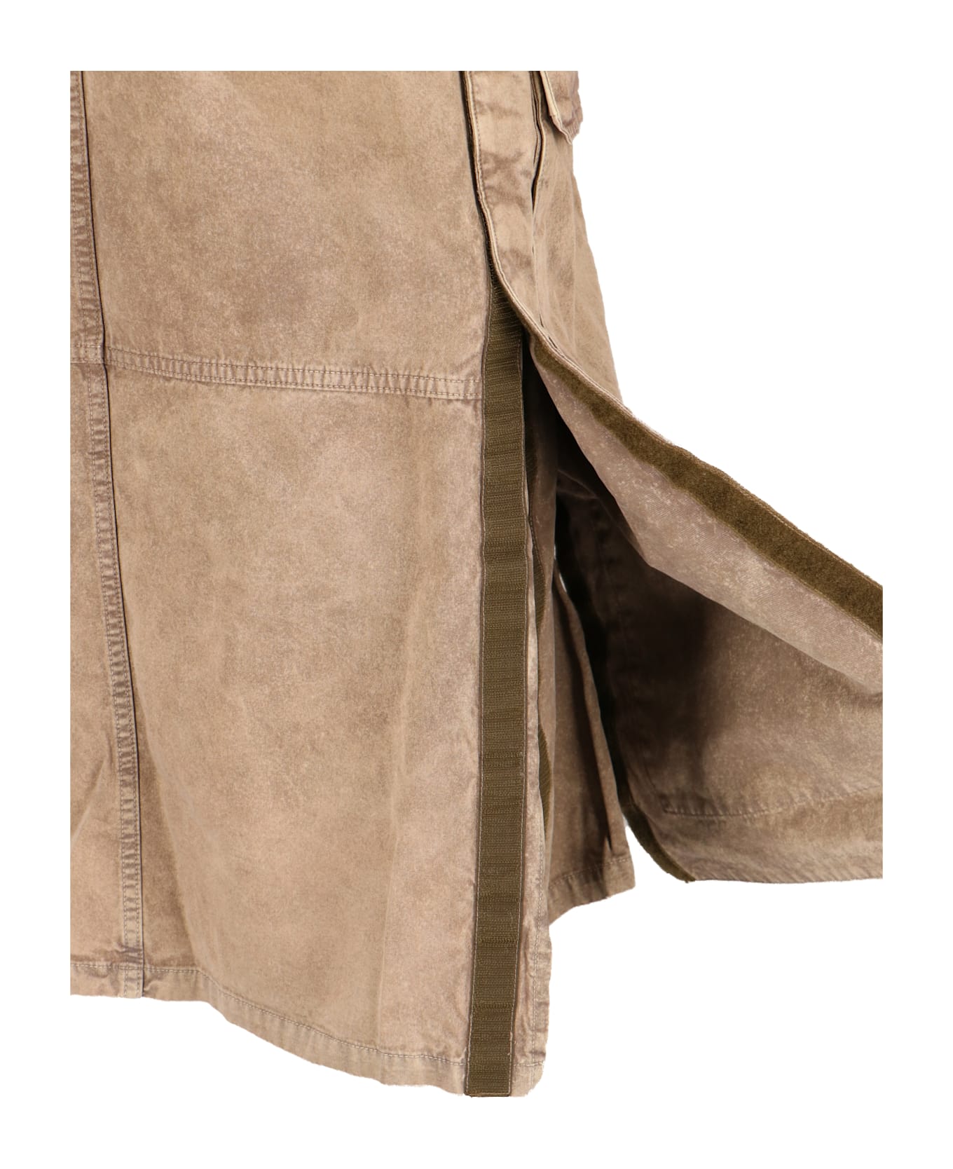 Y/Project Maxi Cargo Skirt - Brown