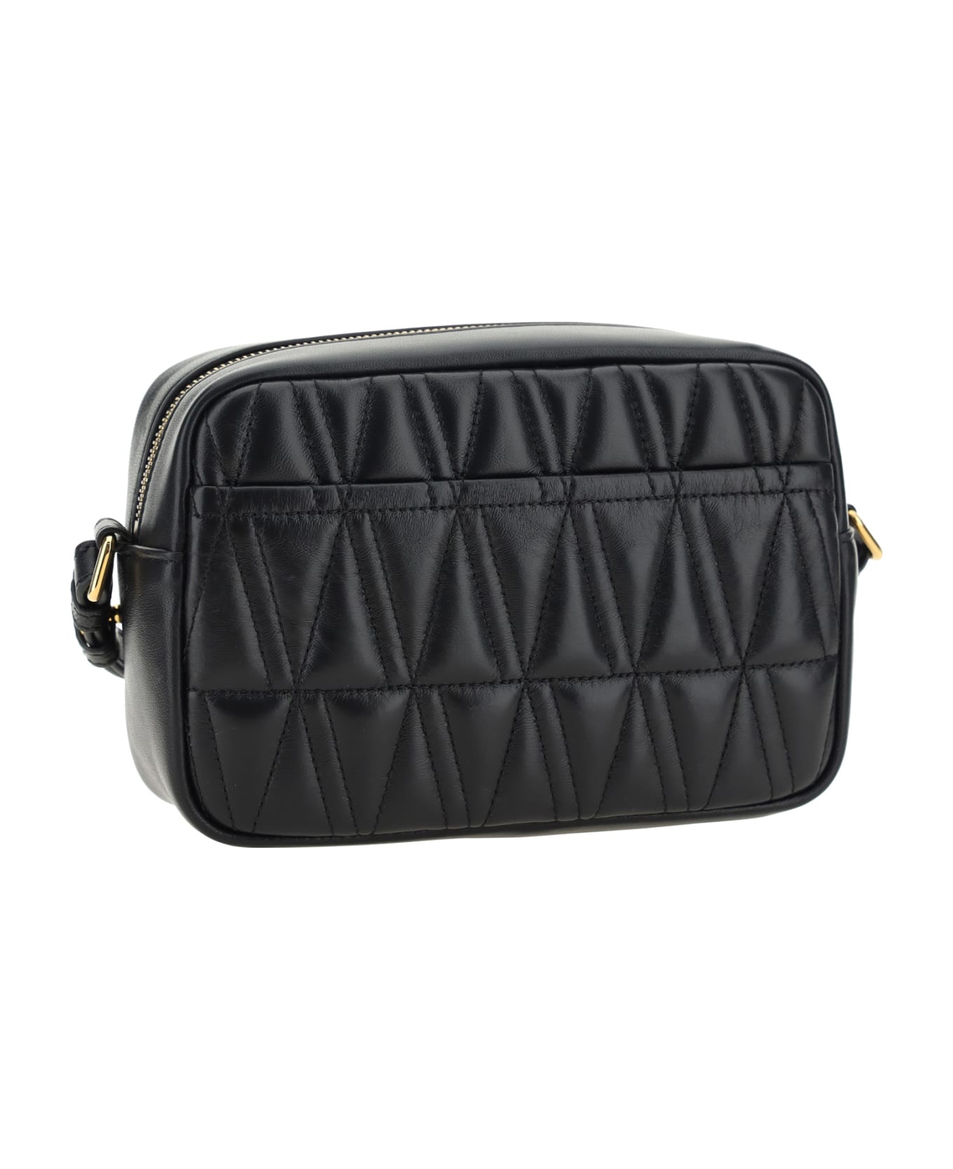 Versace Virtus Shoulder Bag - Black