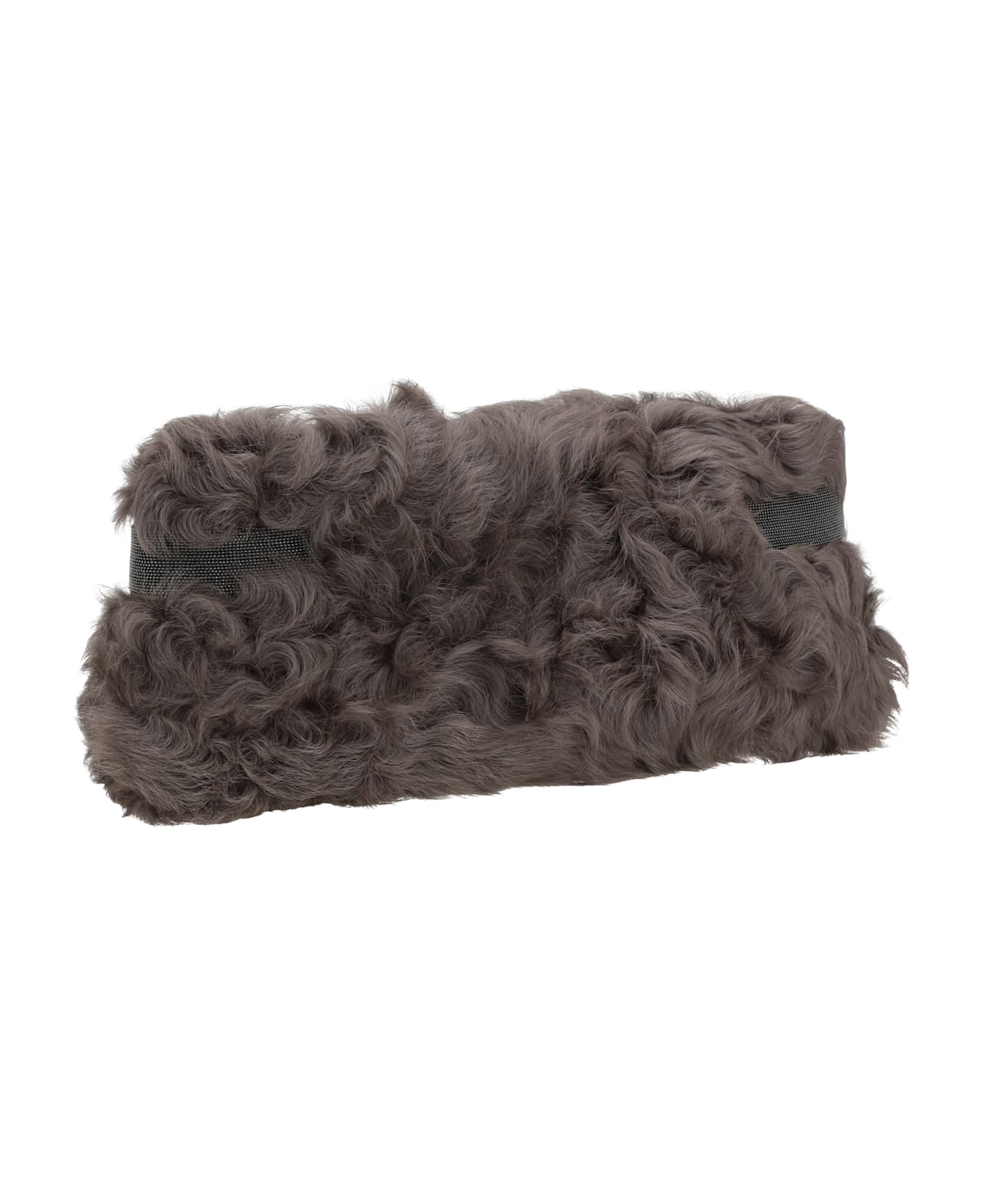 Brunello Cucinelli Fur Clutch Bag