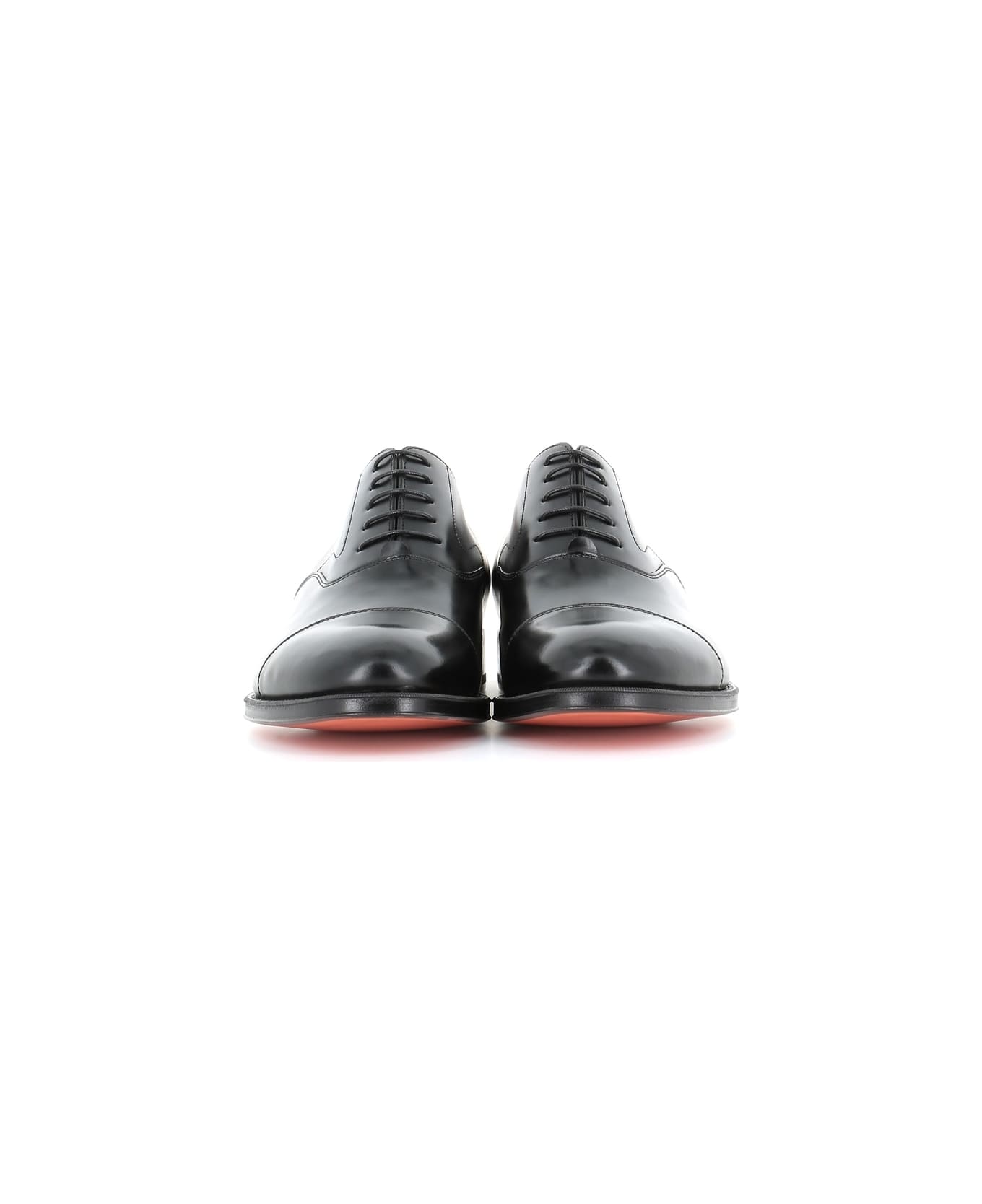 Santoni Classic Oxford Shoes - Black