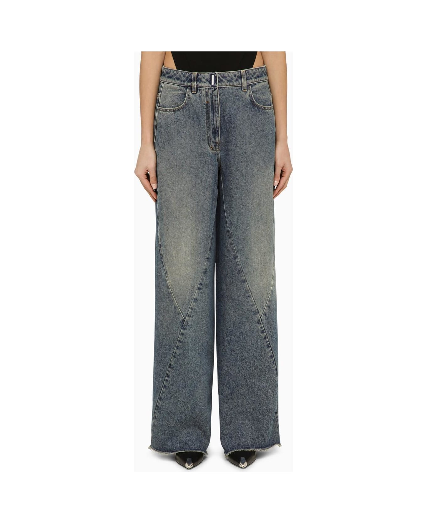 Givenchy Jeans In Blue Cotton - blue