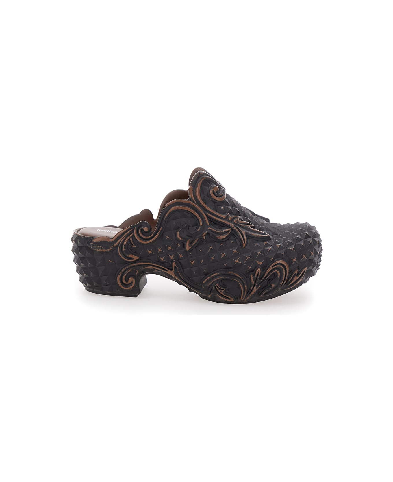 Melissa Court Clog Y Project - Brown