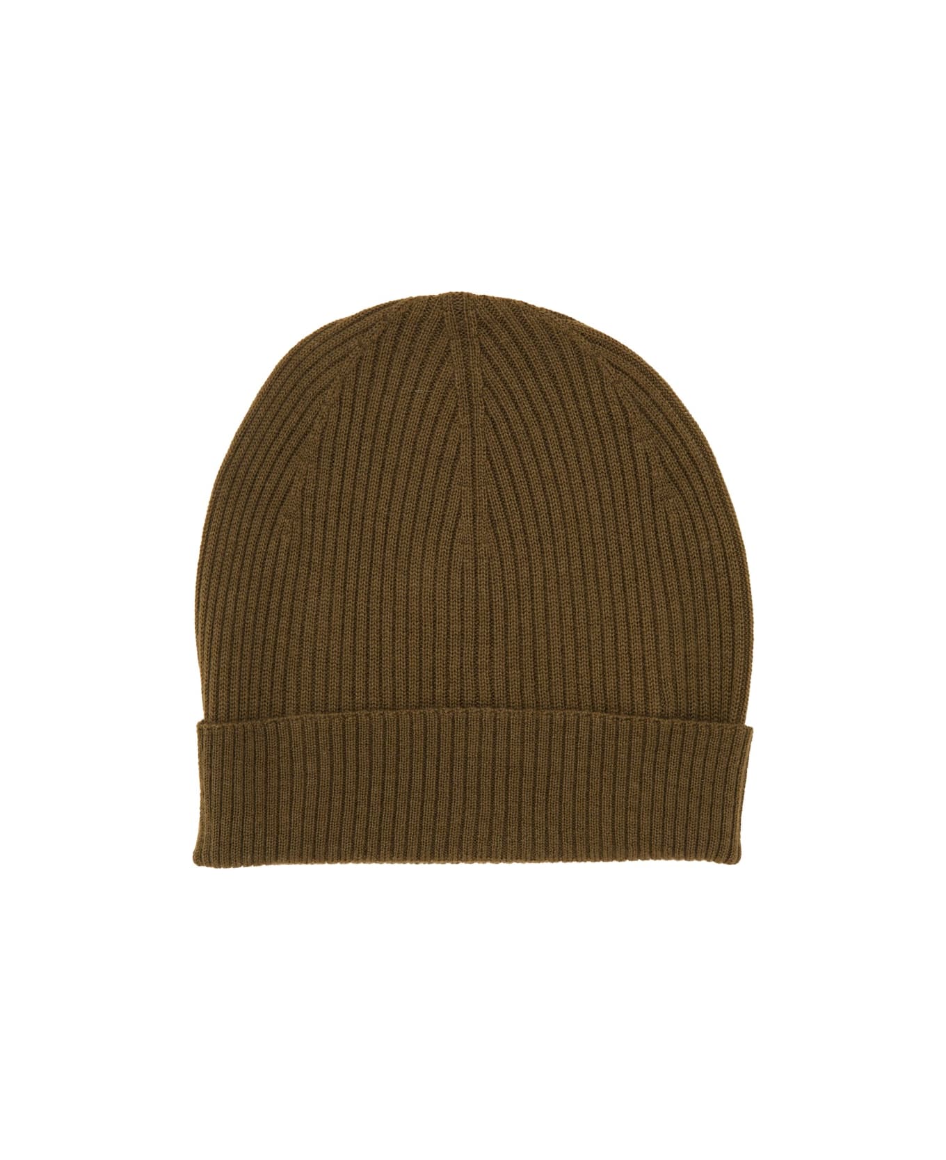 Rick Owens Knitted Beanie Hat - BROWN