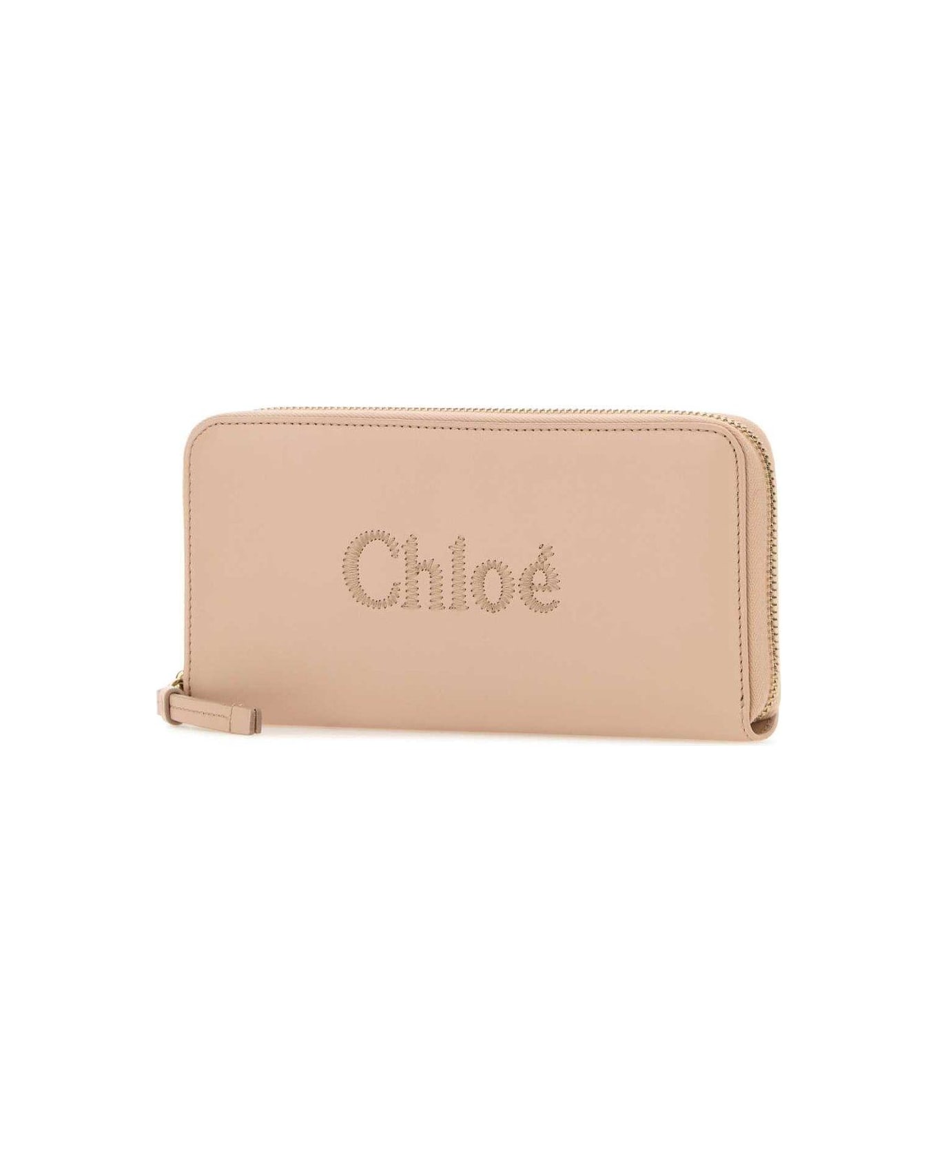 Chloé Sense Zipped Long Wallet - Rosa 財布