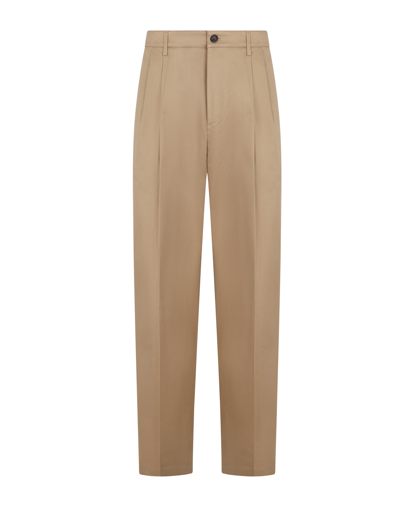 Department Five Slim Fit Chino Trousers - Beige