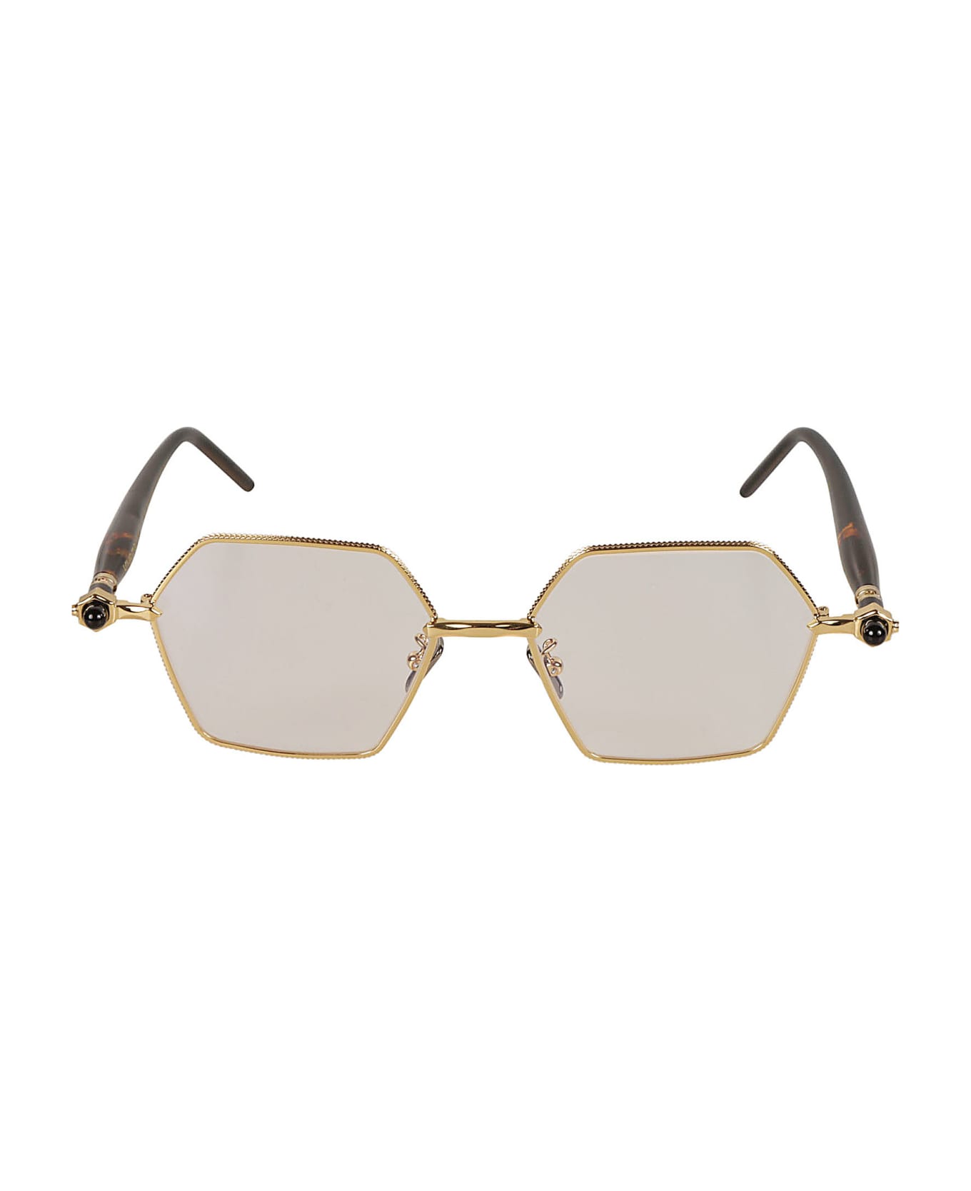 Kuboraum P70 Glasses Glasses - gold アイウェア