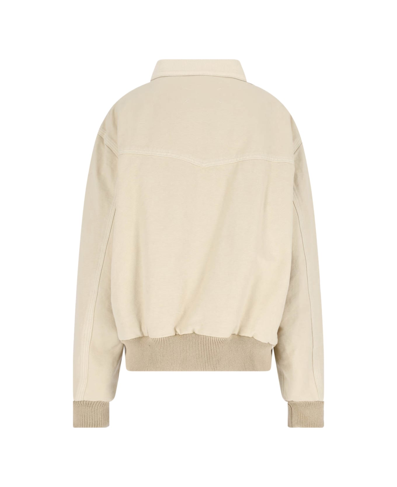 Maison Margiela 
four Stitches
 Zip Jacket - Beige