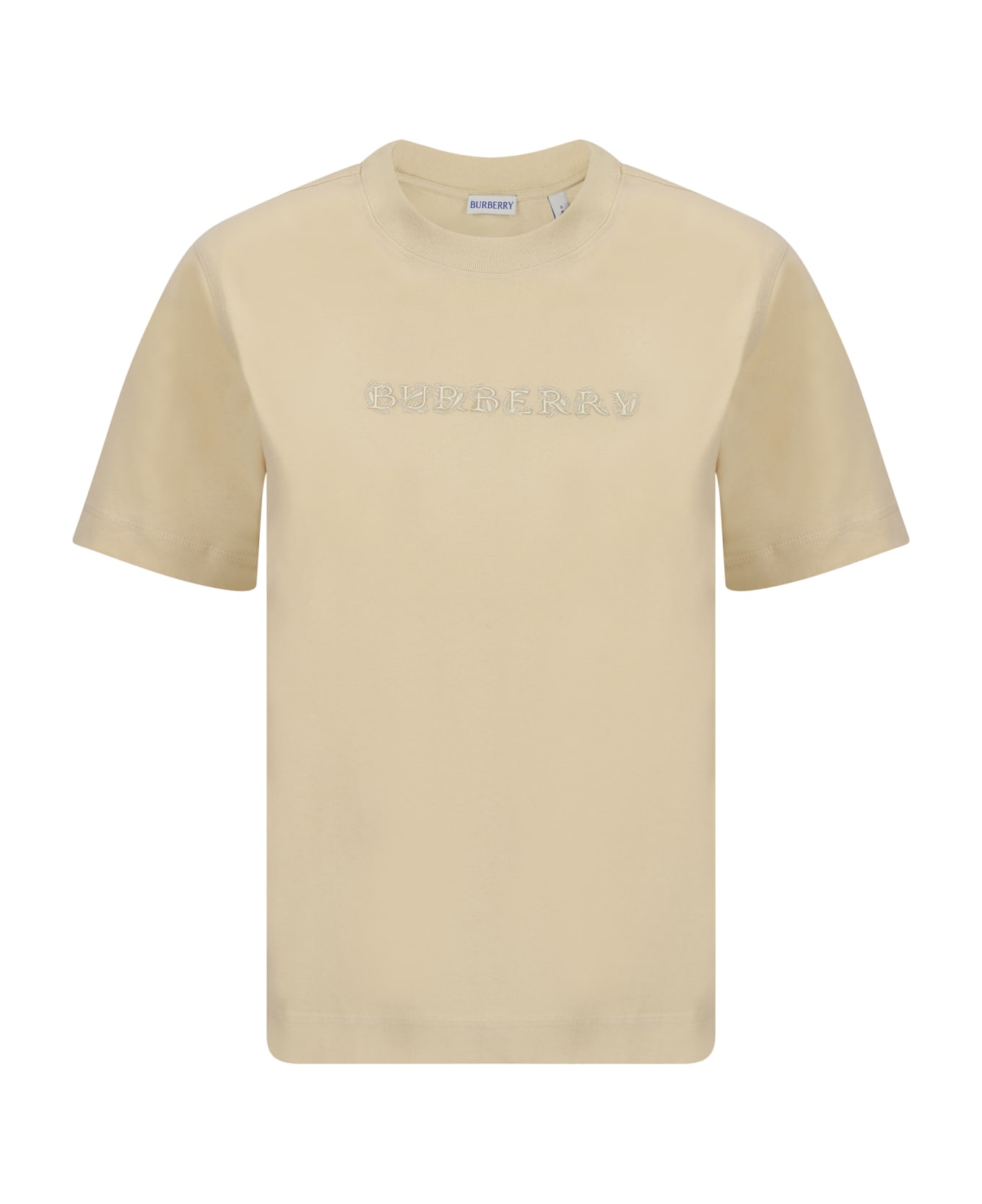 Burberry T-shirt With Paisley Logo - CANDLE