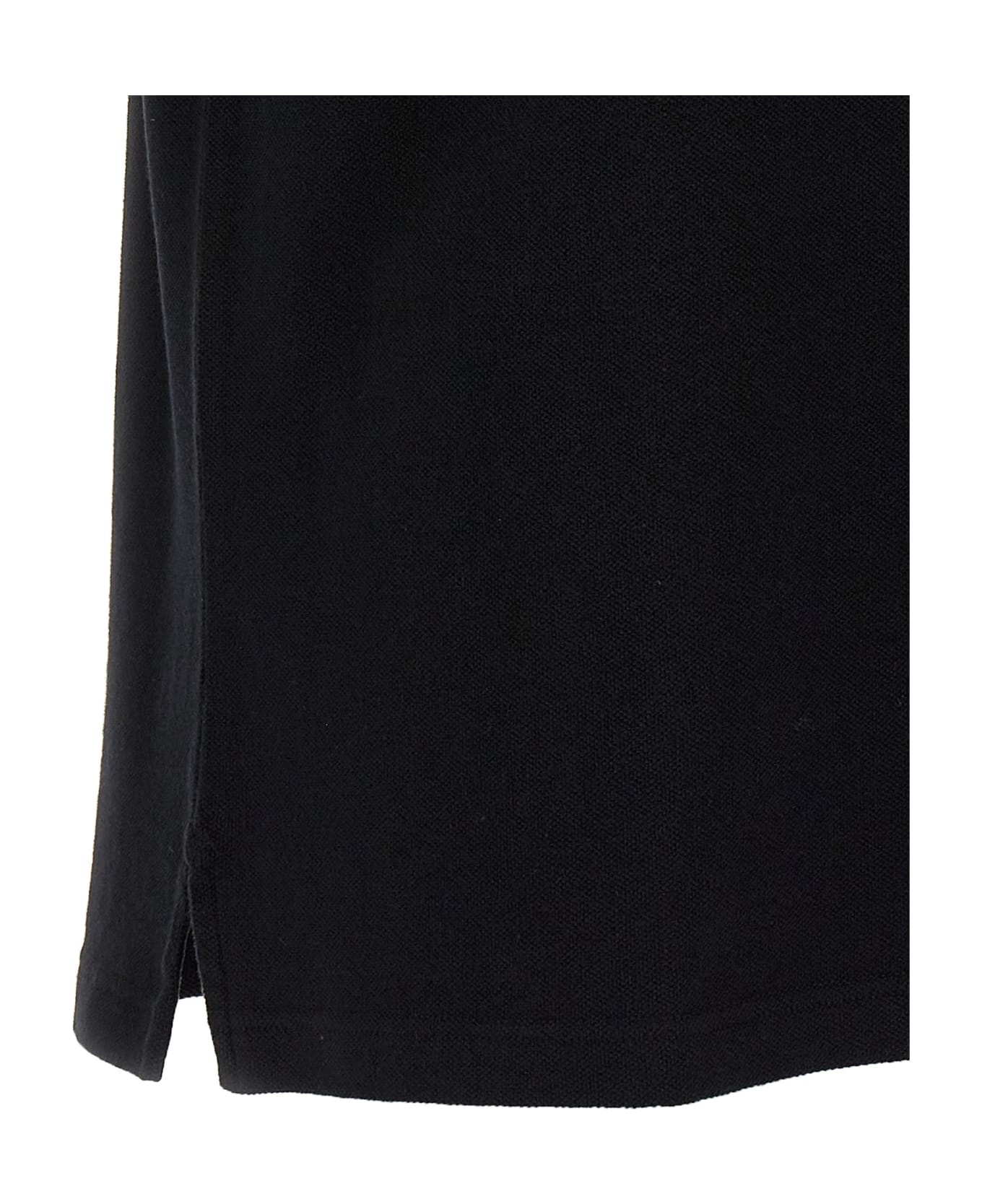 Maison Kitsuné 'bold Fox Head' Polo Shirt - Black   ポロシャツ