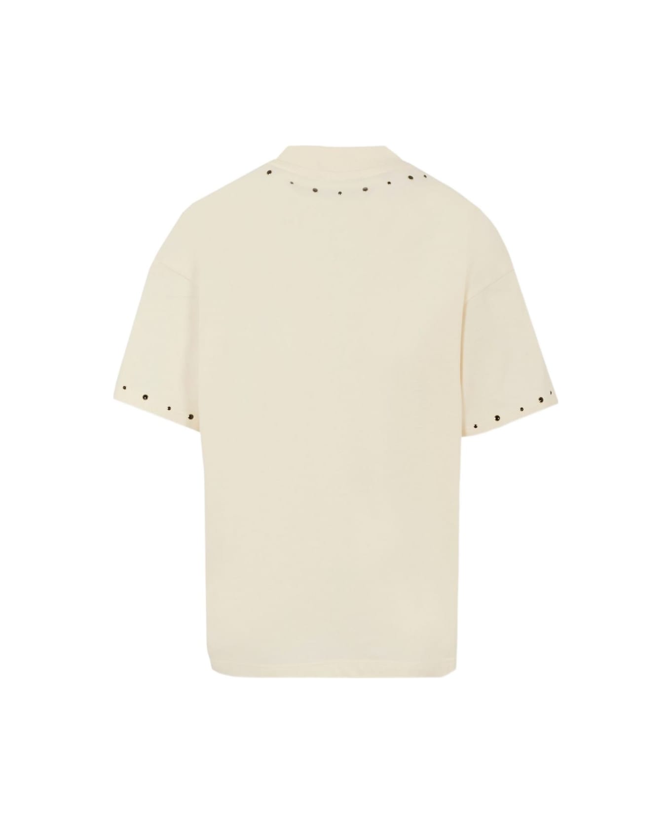 MSGM Kids Studded T-shirt - White