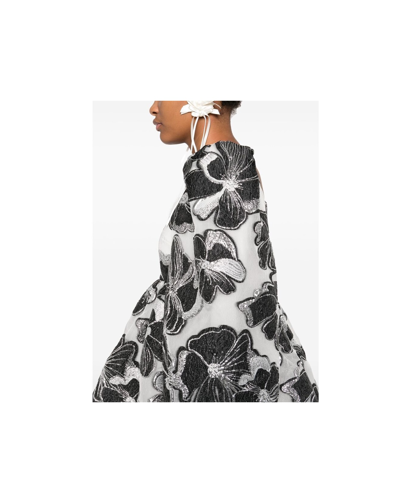 Stine Goya Sweater - WHITE/BLACK