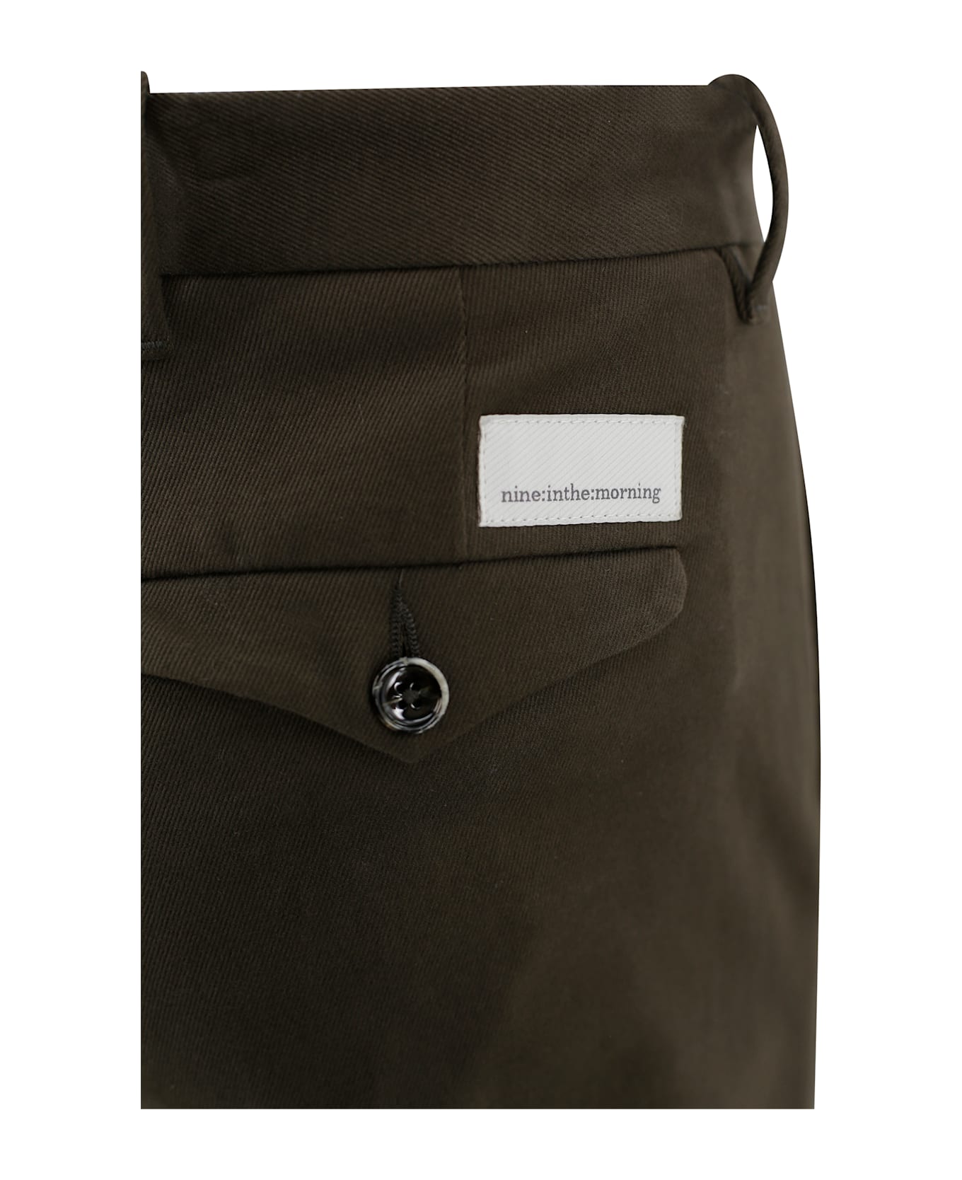 Nine in the Morning Mid-rise Trousers - Green