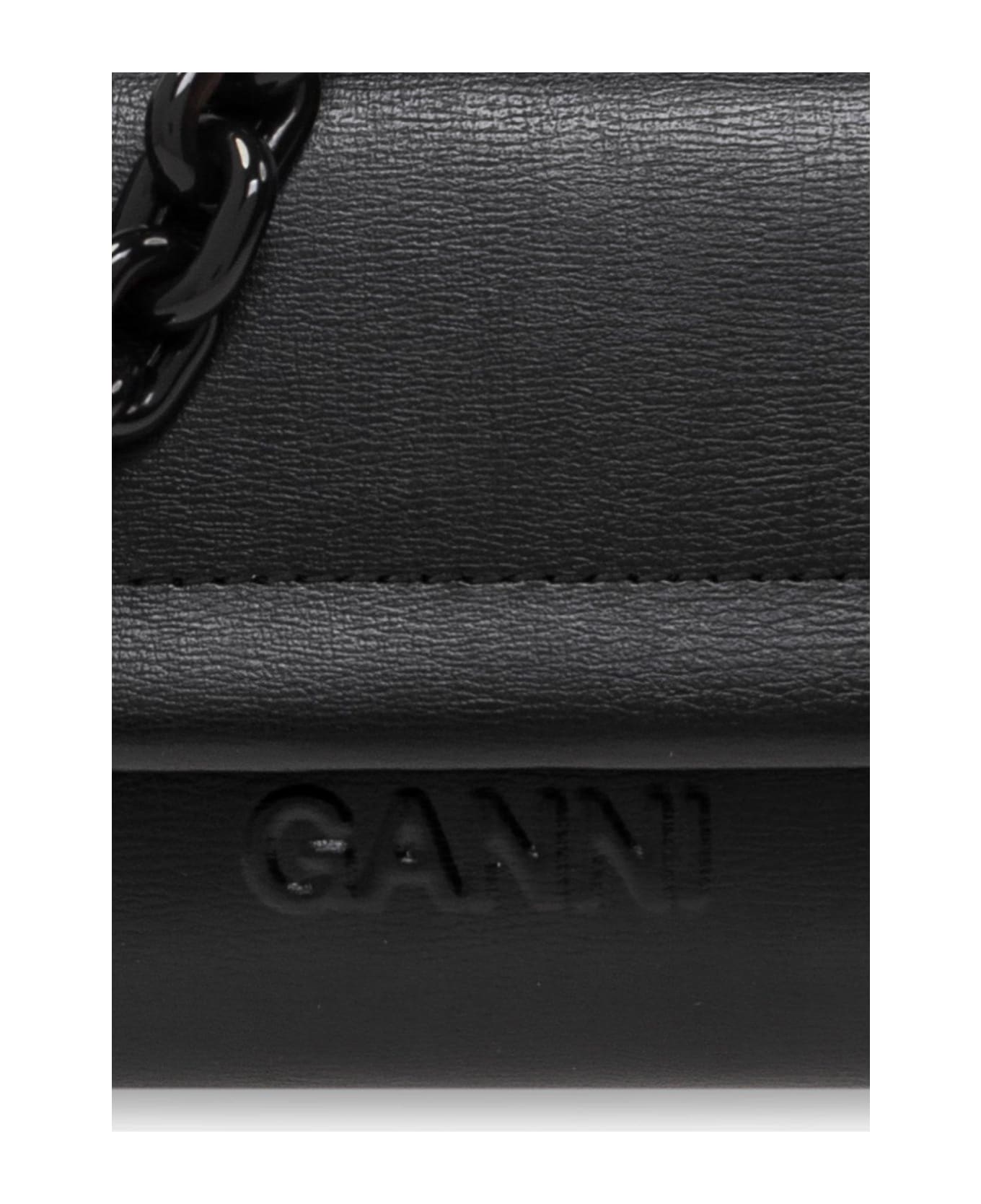 Ganni Banner Envelope Chain Wallet