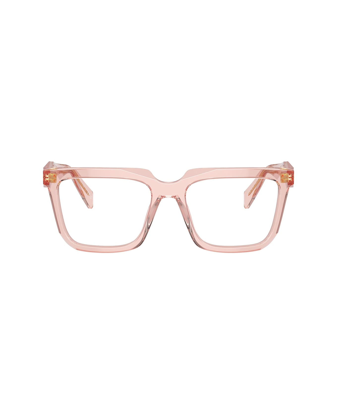 Prada Eyewear Pra19v Symbole19q1o1 Rosa Glasses - Rosa