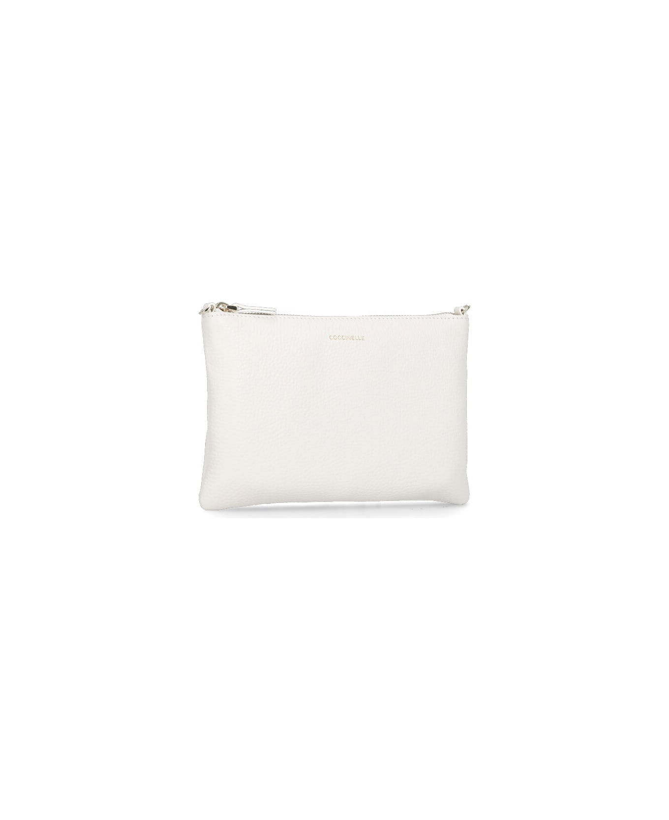 Coccinelle Best Crossbody Small Pochette - Ivory