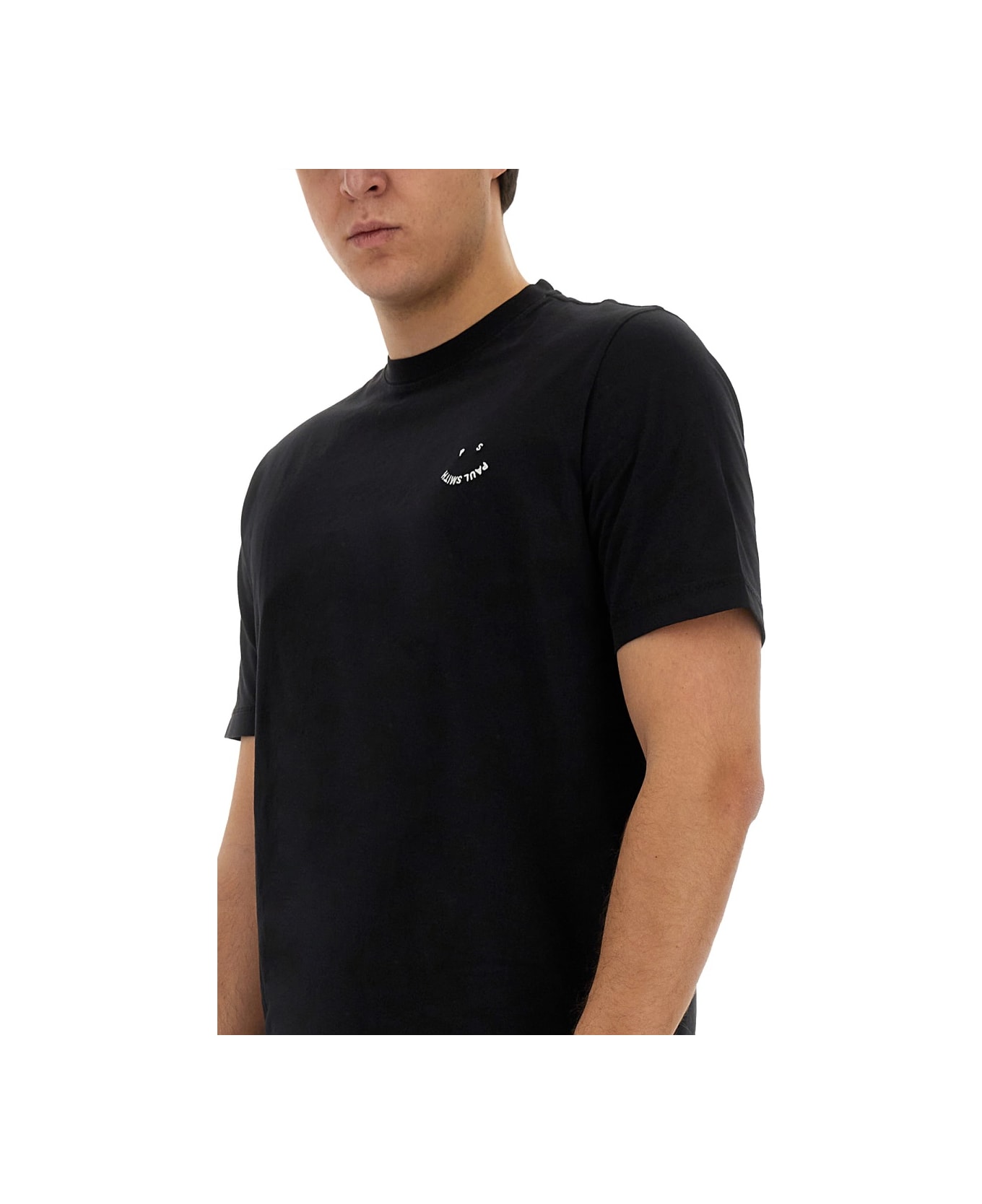 PS by Paul Smith T-shirt With Logo - BLACK