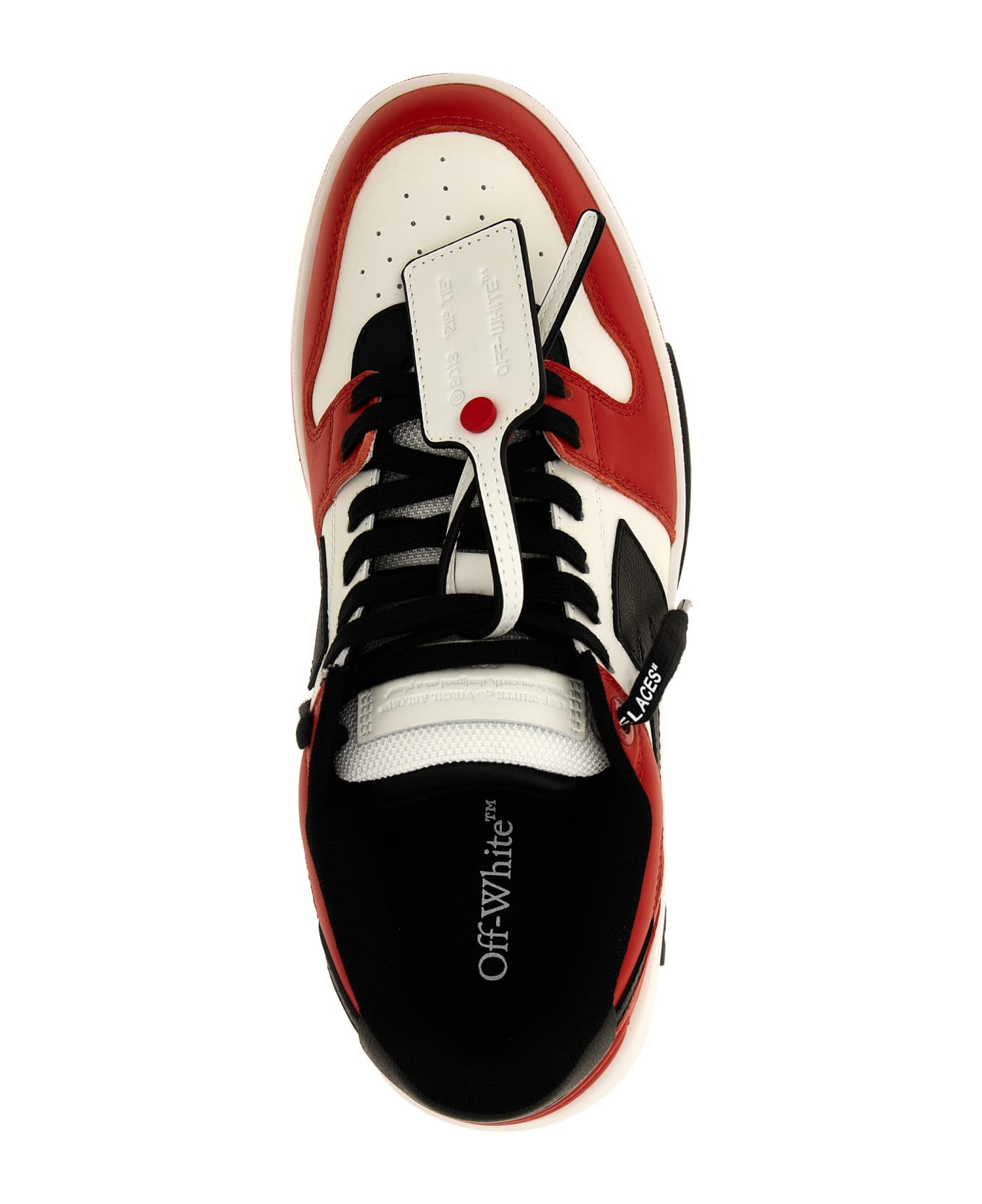 Off-White 'out Of Office' Sneakers - Red Black